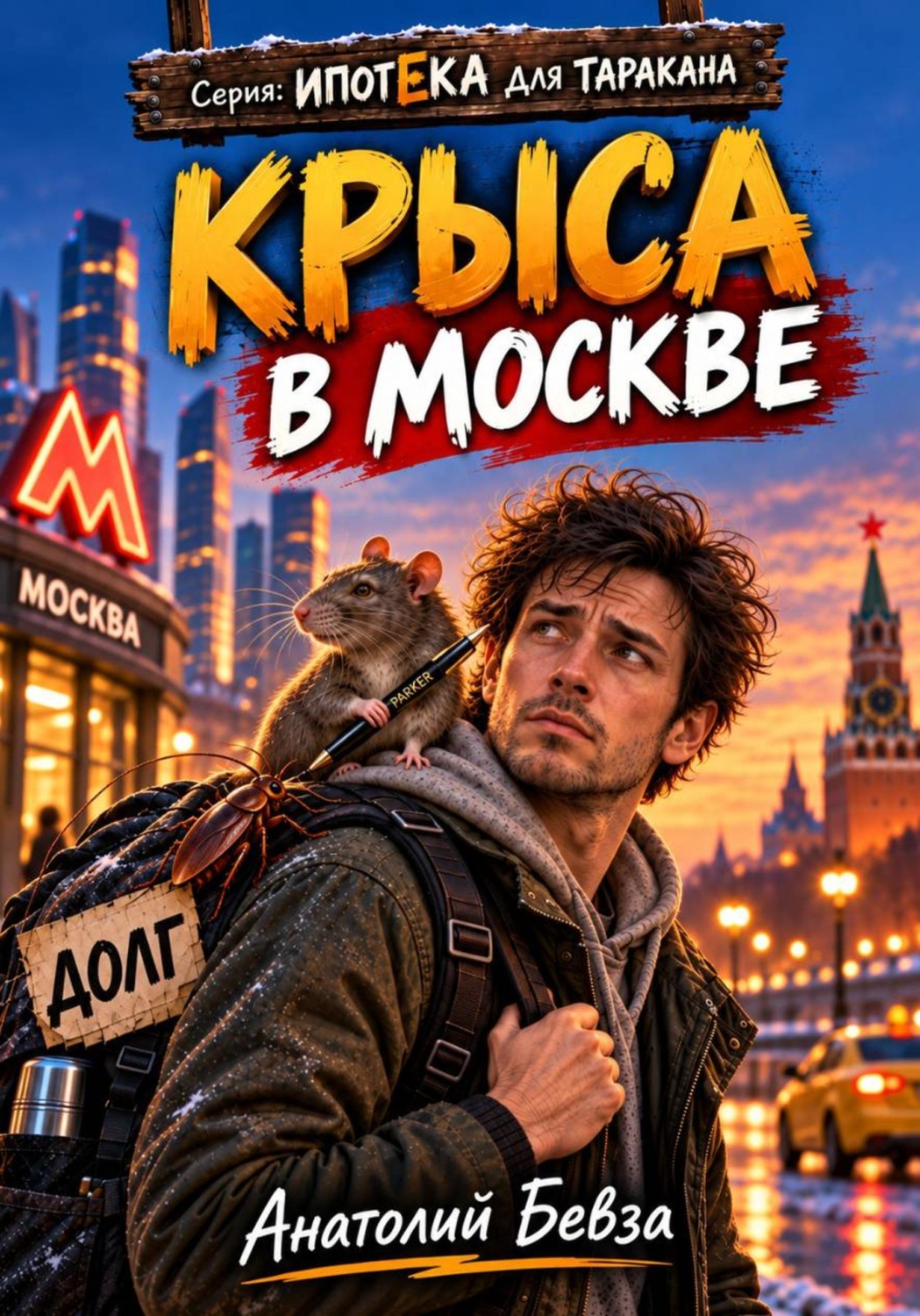 Обложка книги «Крыса в Москве»