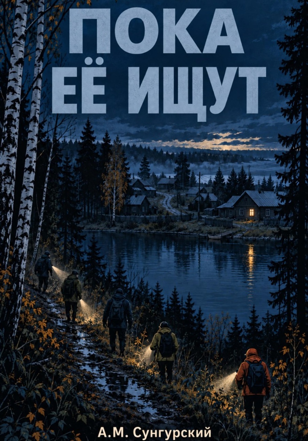 Обложка книги «Пока её ищут»