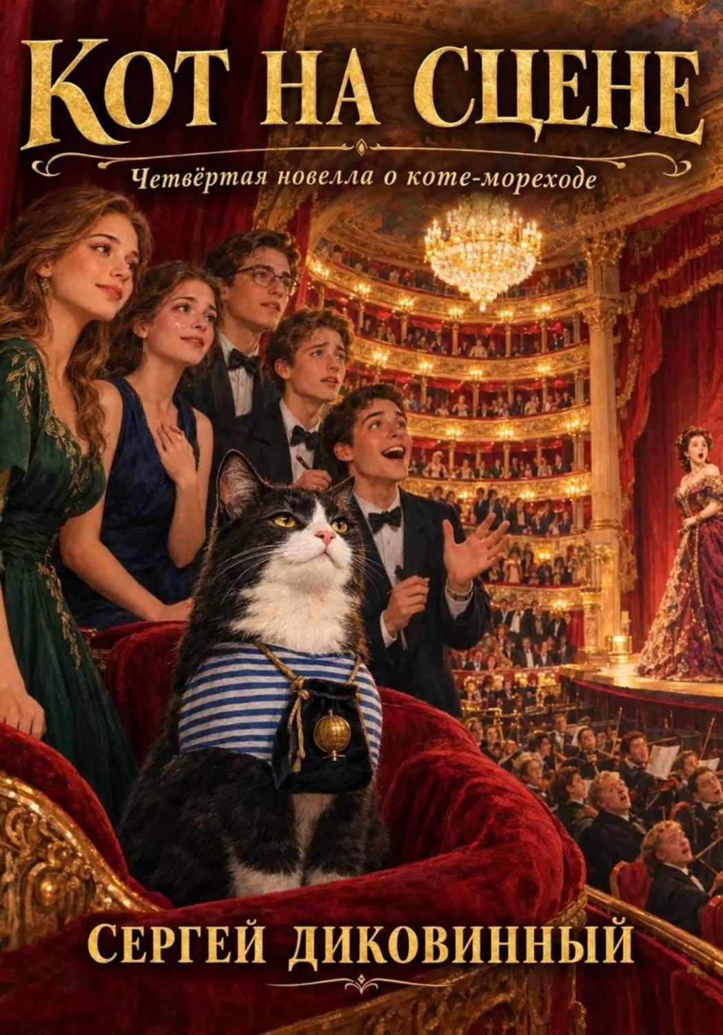 Обложка книги «Кот на сцене»