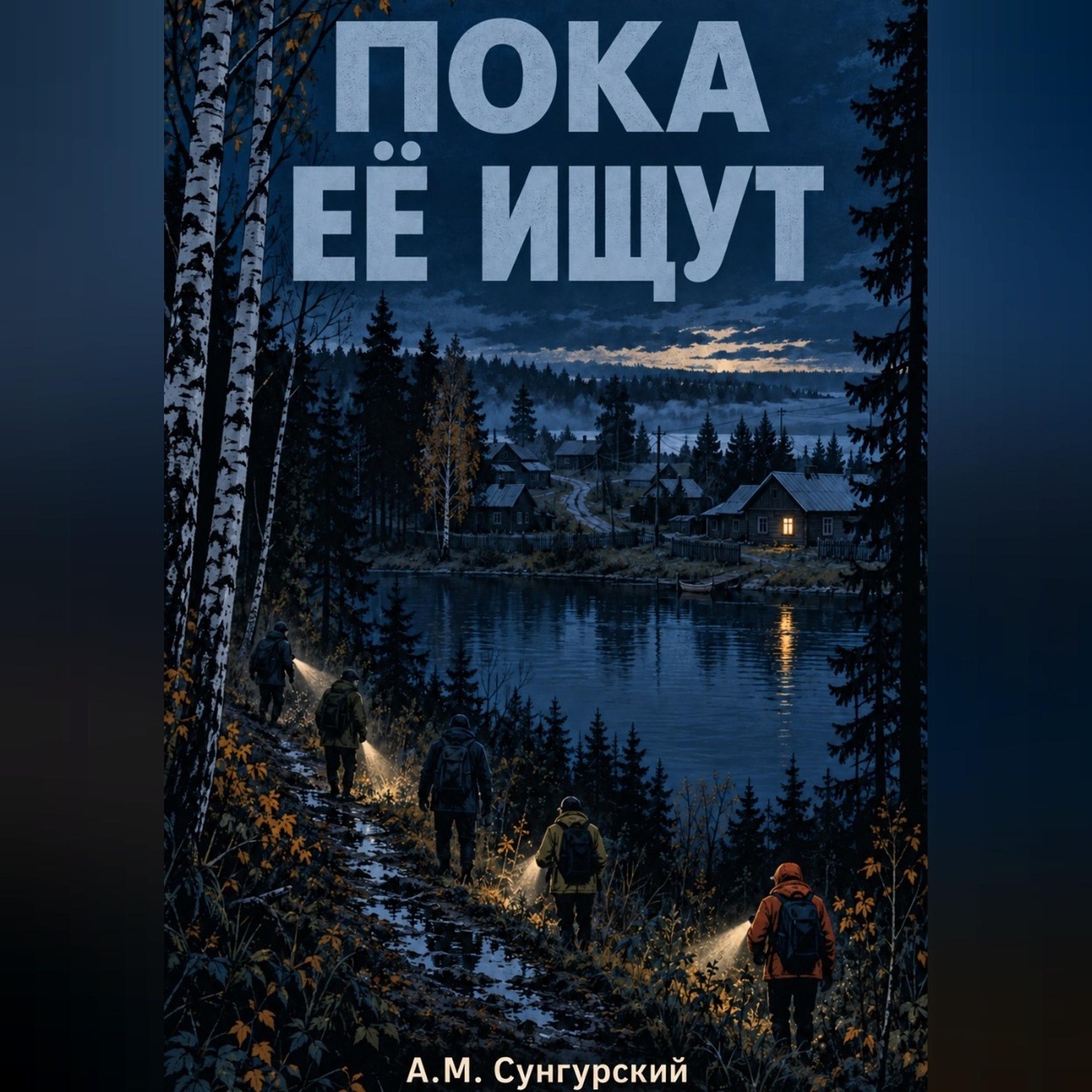 Обложка книги «Пока её ищут»