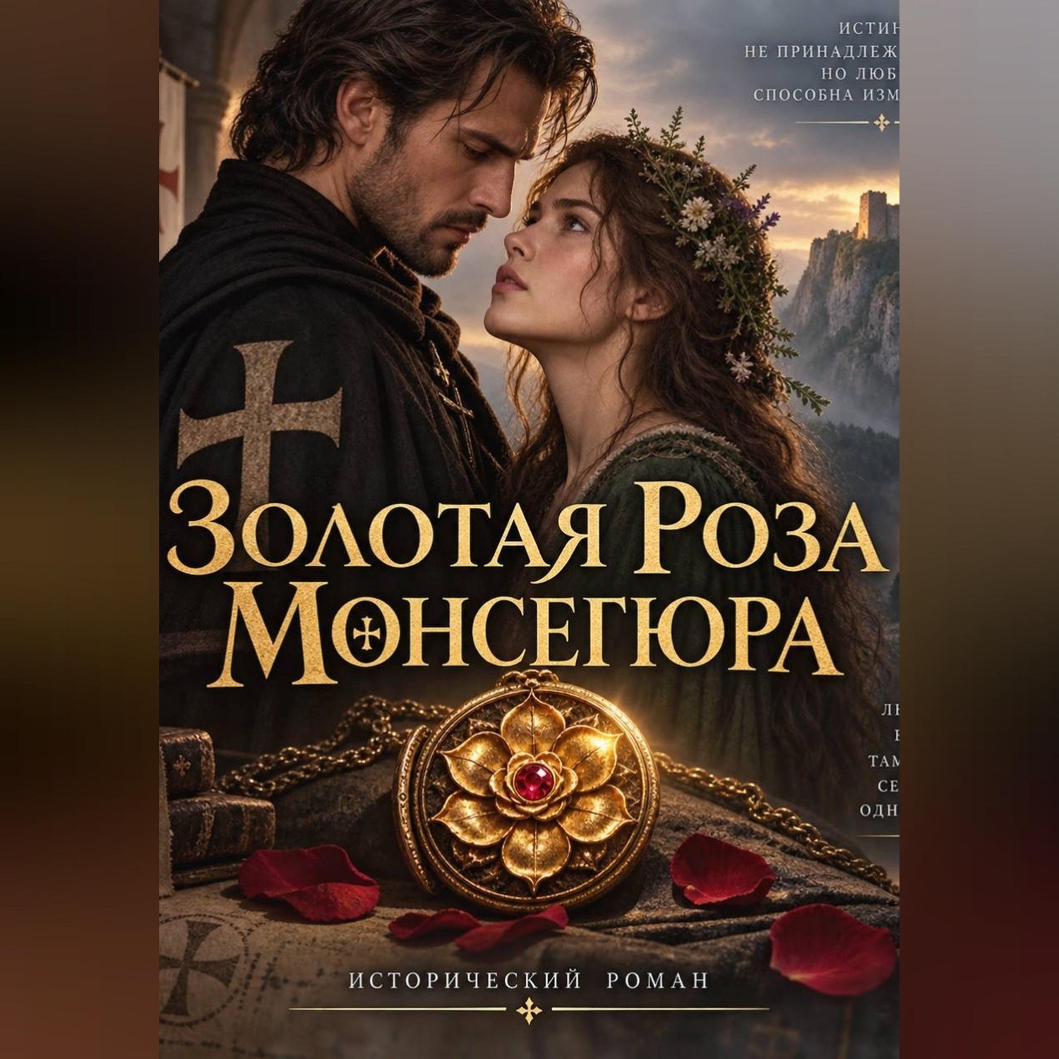 Обложка книги «Золотая роза Монсегюра»