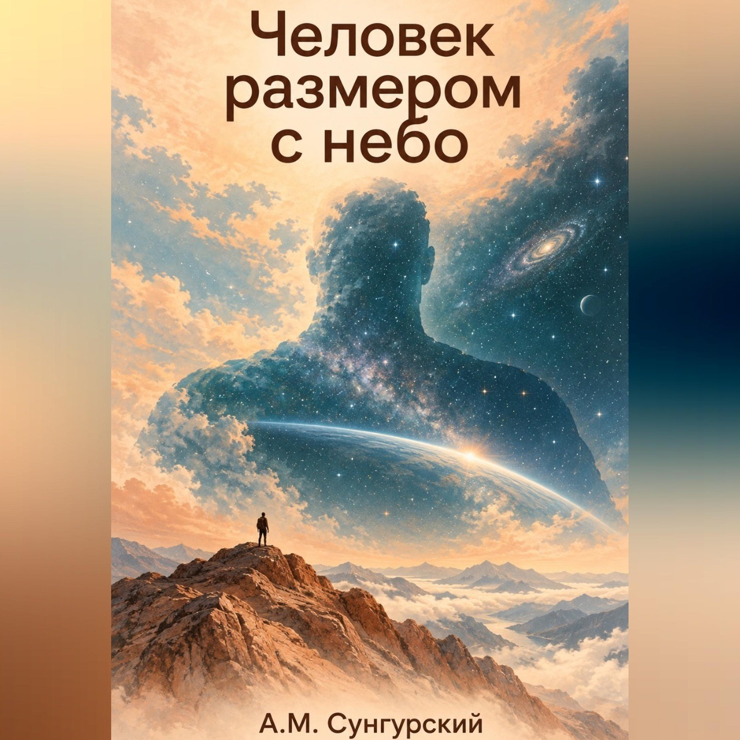 Обложка книги «Человек размером с небо»