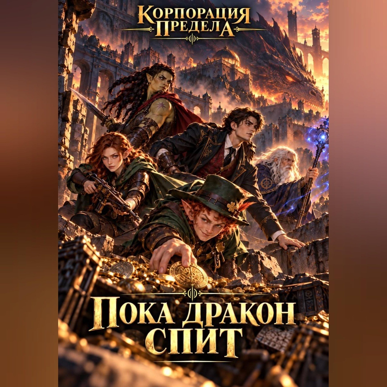 Обложка книги «Корпорация Предела. Пока дракон спит»