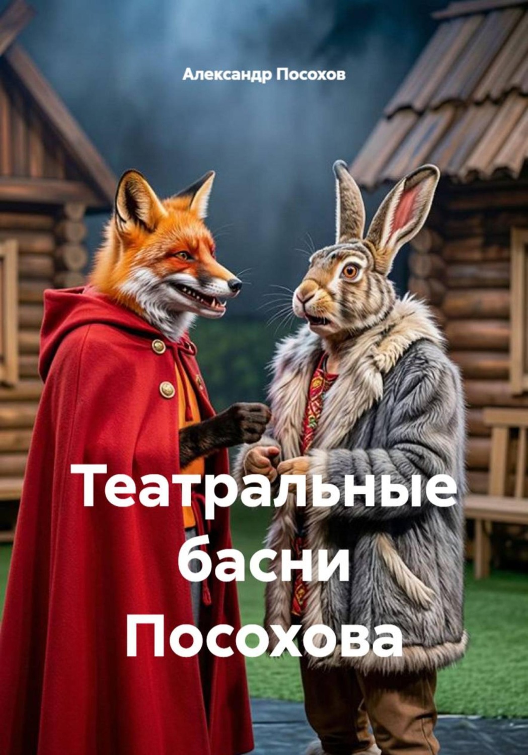 Обложка книги «Театральные басни Посохова»