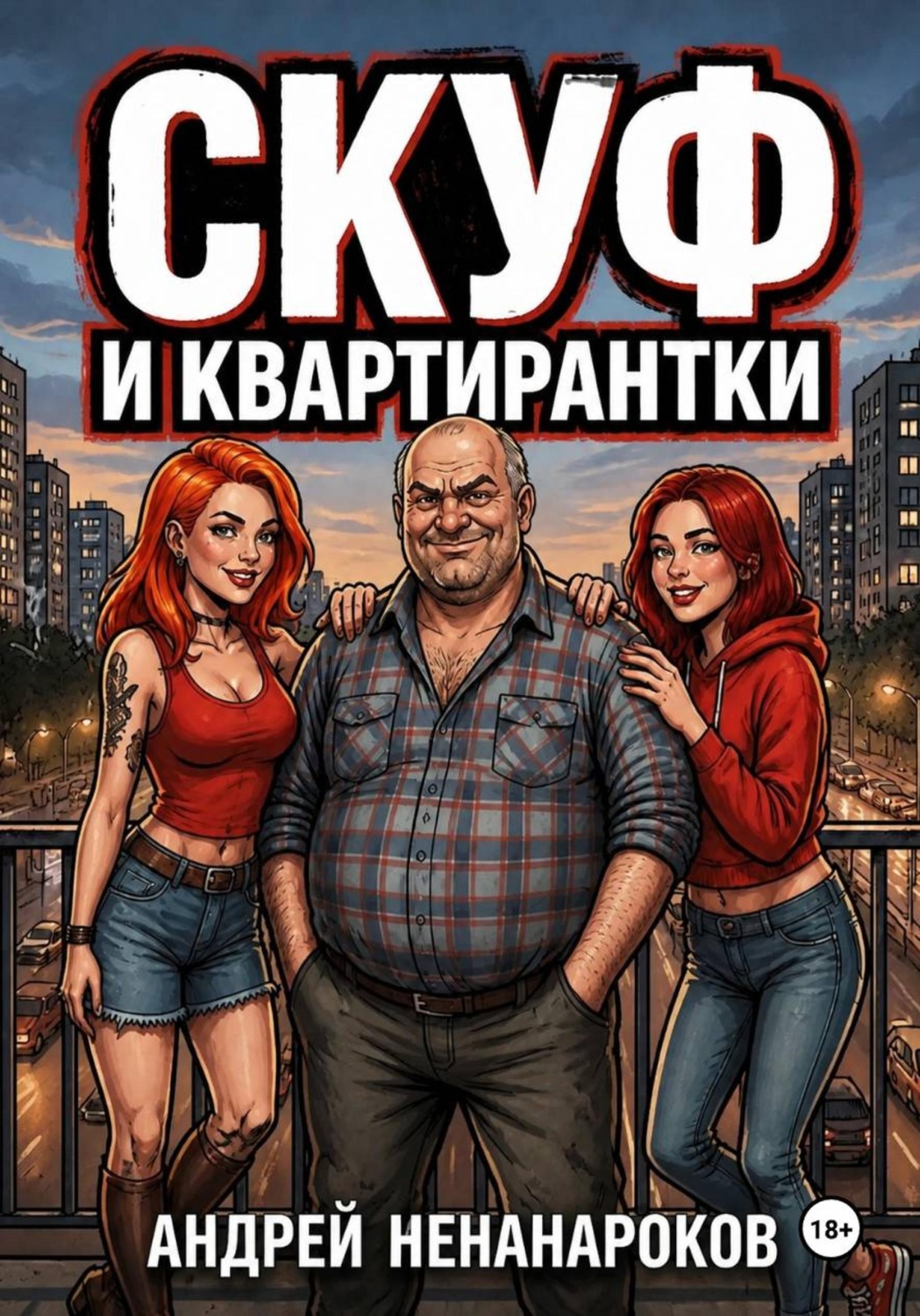 Обложка книги «Скуф и квартирантки»