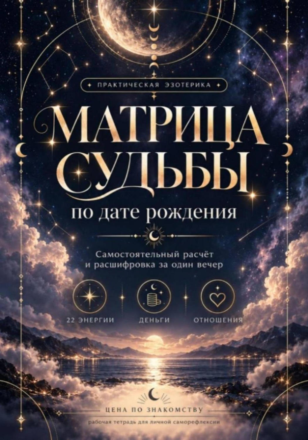 Обложка книги «Матрица судьбы по дате рождения»