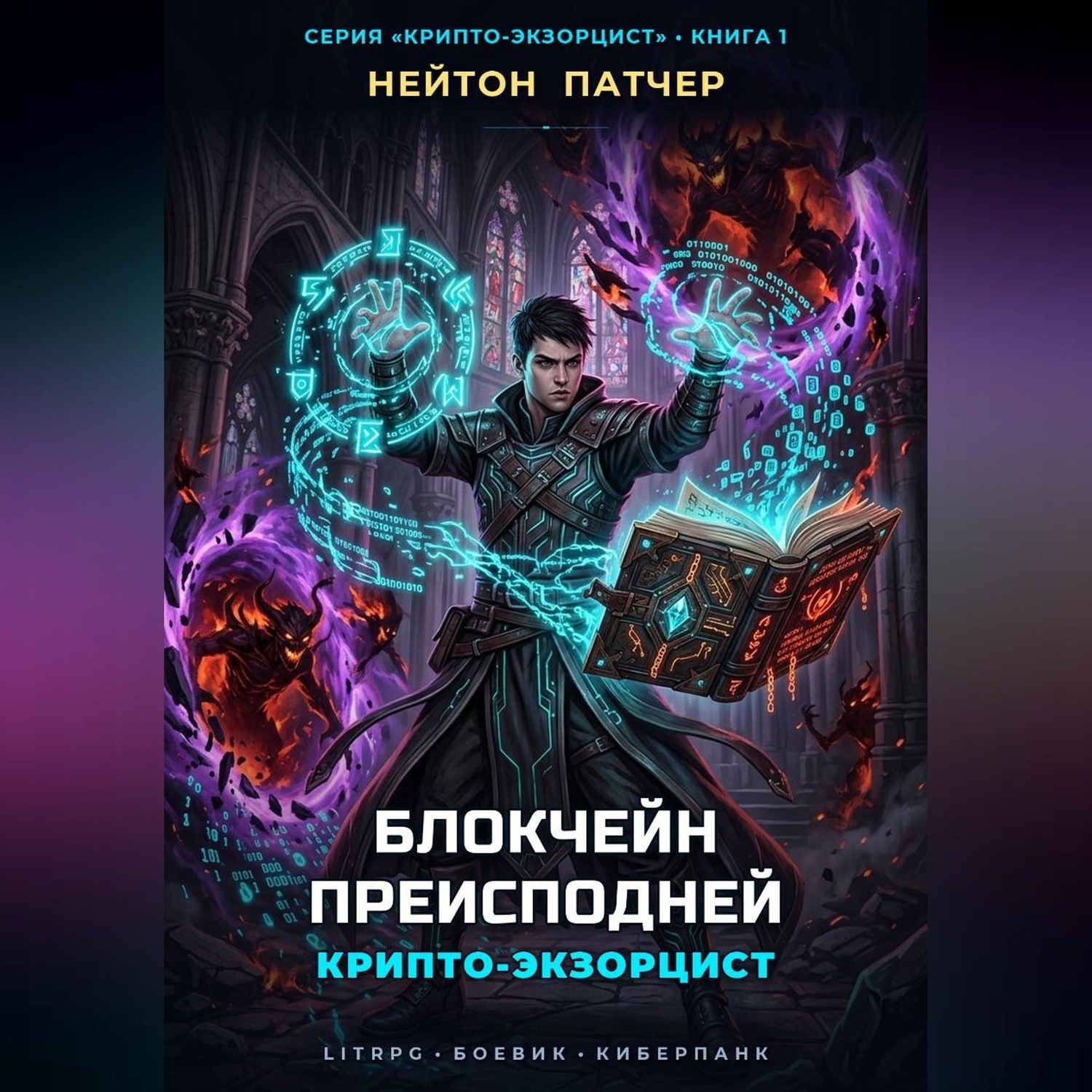 Обложка книги «Крипто-Экзорцист: Блокчейн преисподней»