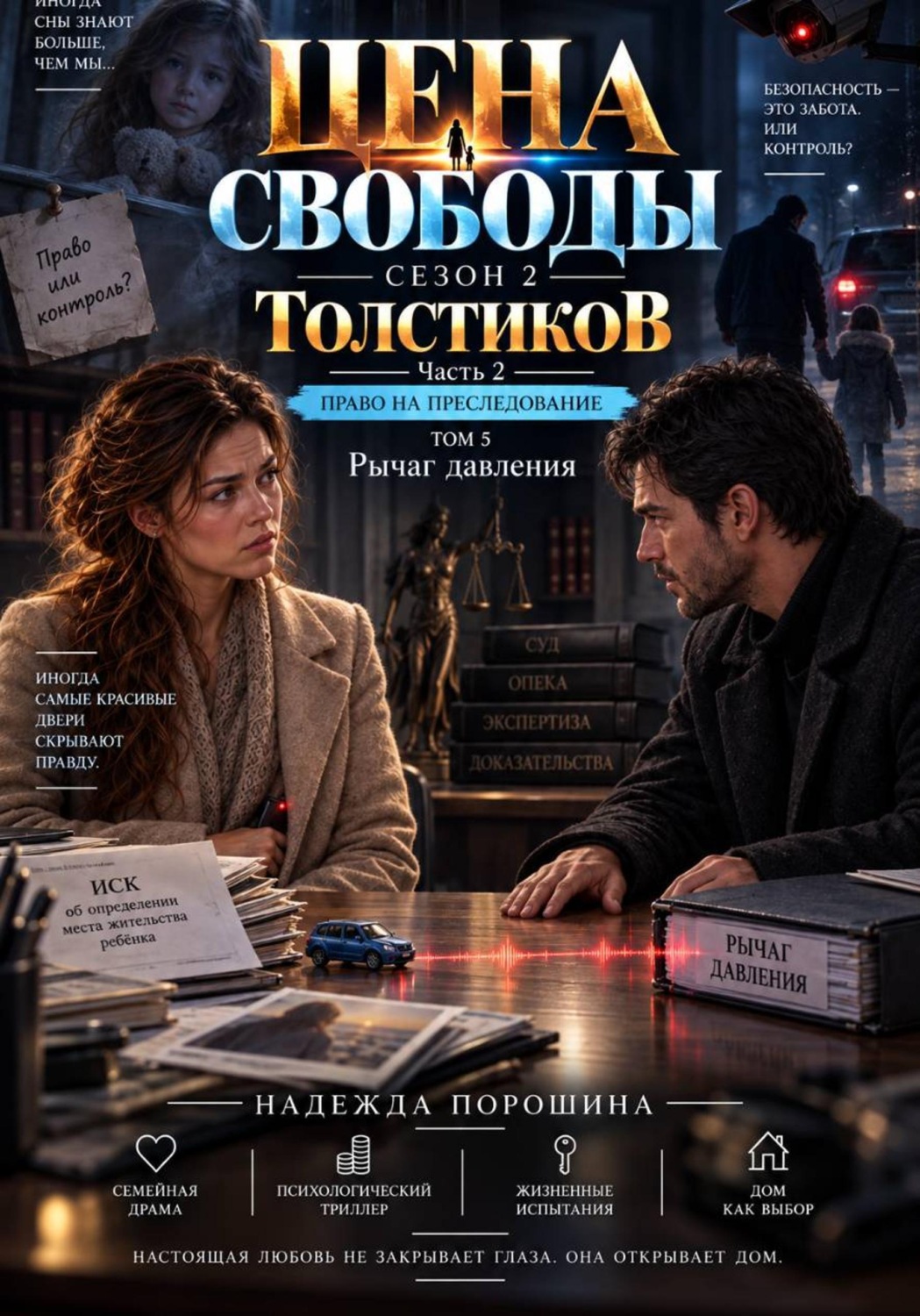 Обложка книги «ЦЕНА СВОБОДЫ. СЕЗОН 2. Толстиков. Часть 2. Право на преследование. Том 5. Рычаг давления»