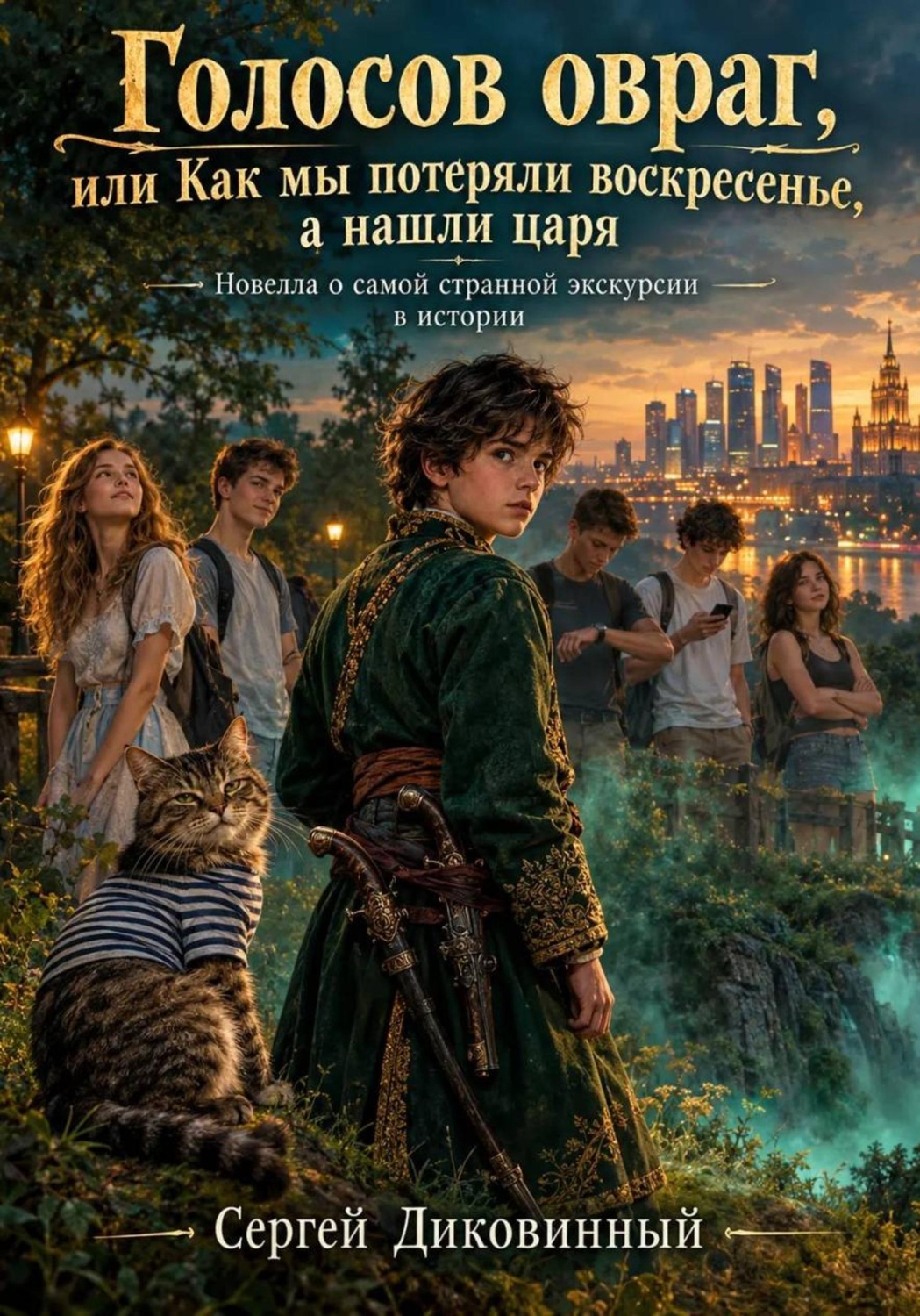 Обложка книги «Голосов овраг»