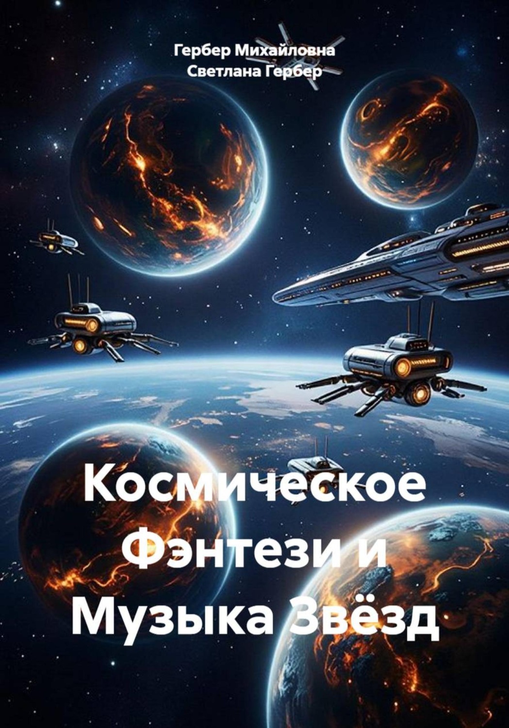 Обложка книги «Космическое Фэнтези и Музыка Звёзд»