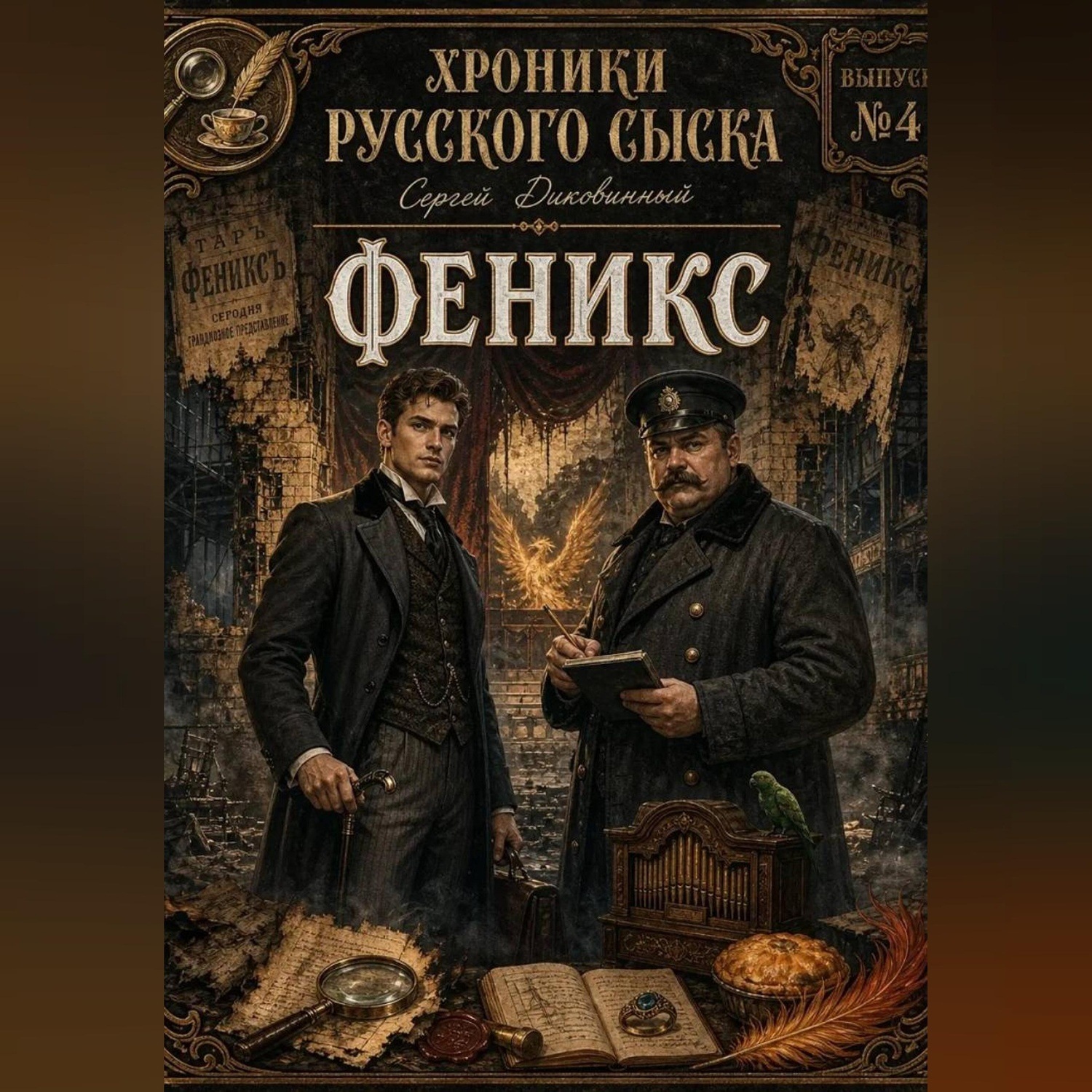 Обложка книги «Хроники русского сыска. Выпуск четвёртый. Феникс»