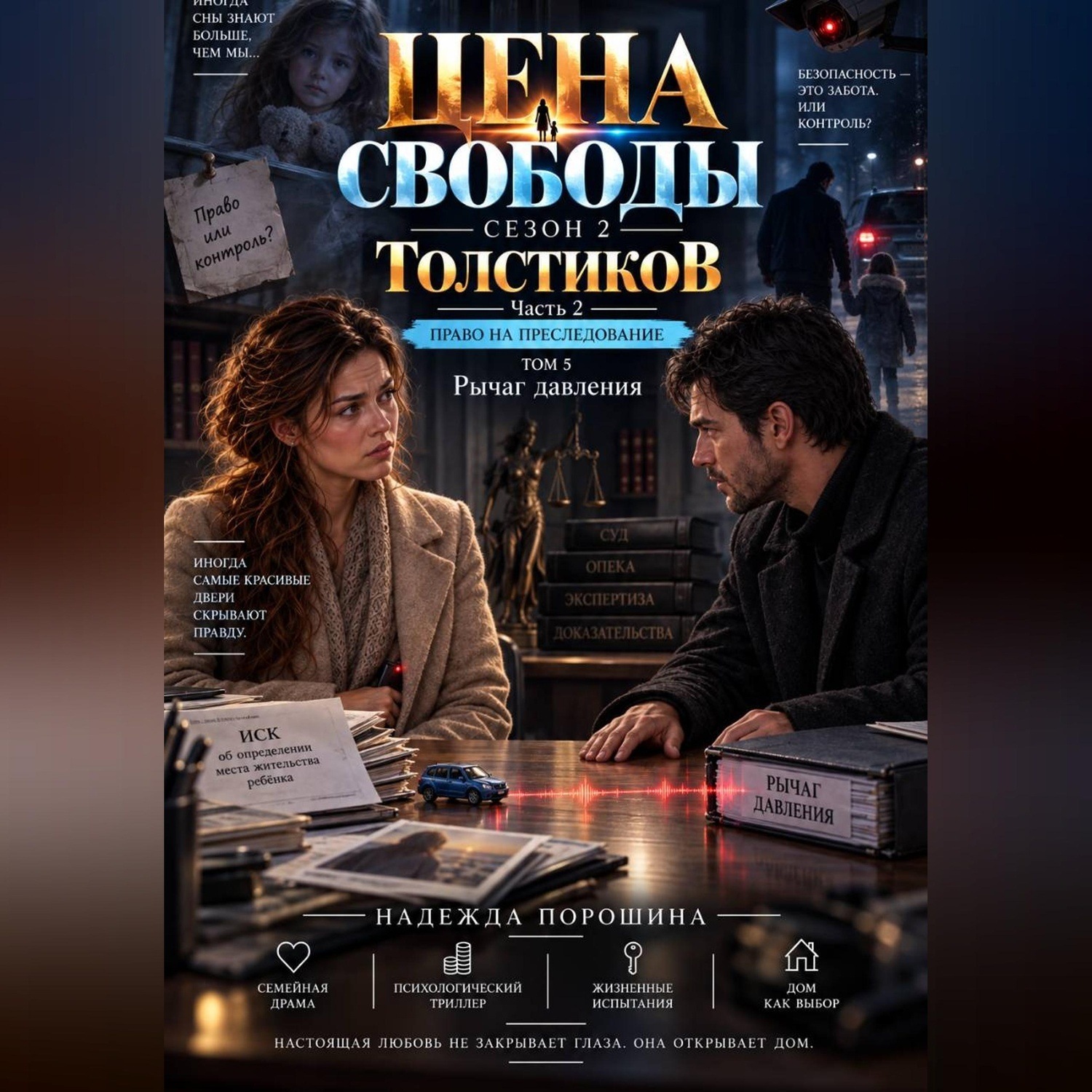 Обложка книги «ЦЕНА СВОБОДЫ. СЕЗОН 2. Толстиков. Часть 2. Право на преследование. Том 5. Рычаг давления»
