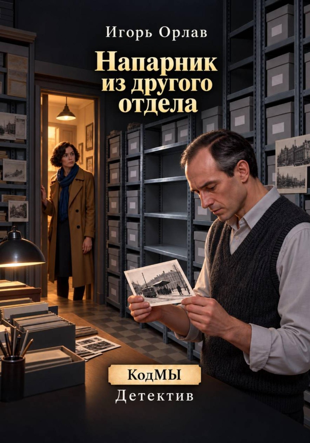 Обложка книги «Напарник из другого отдела»