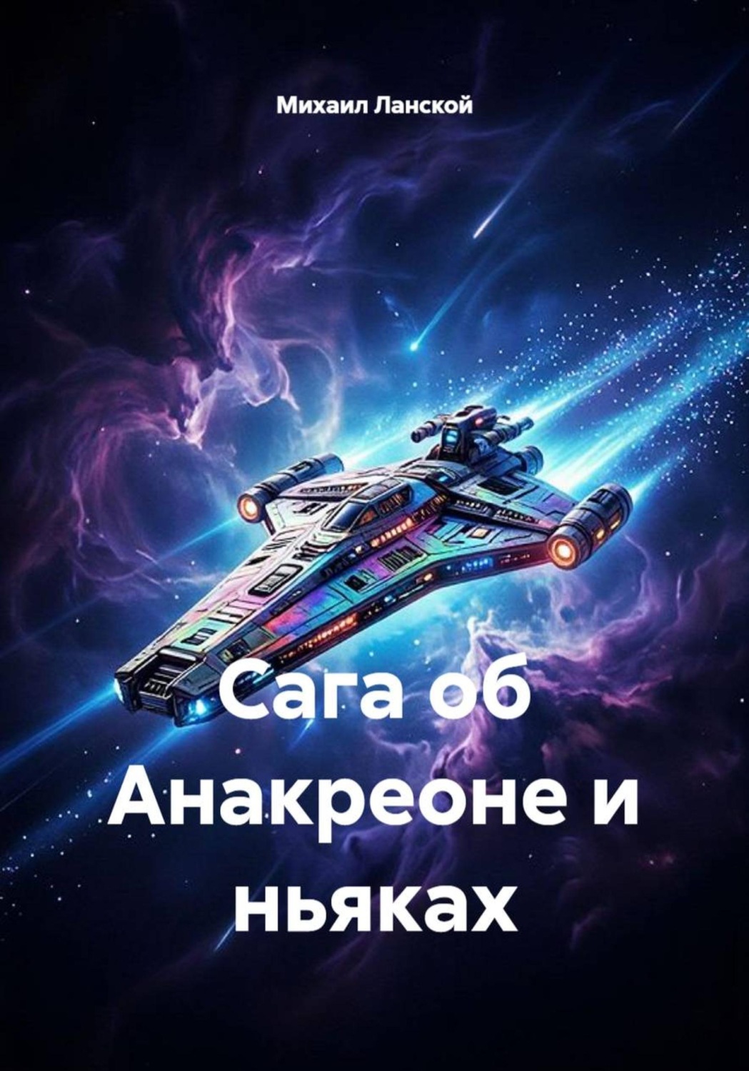 Обложка книги «Сага об Анакреоне и ньяках»