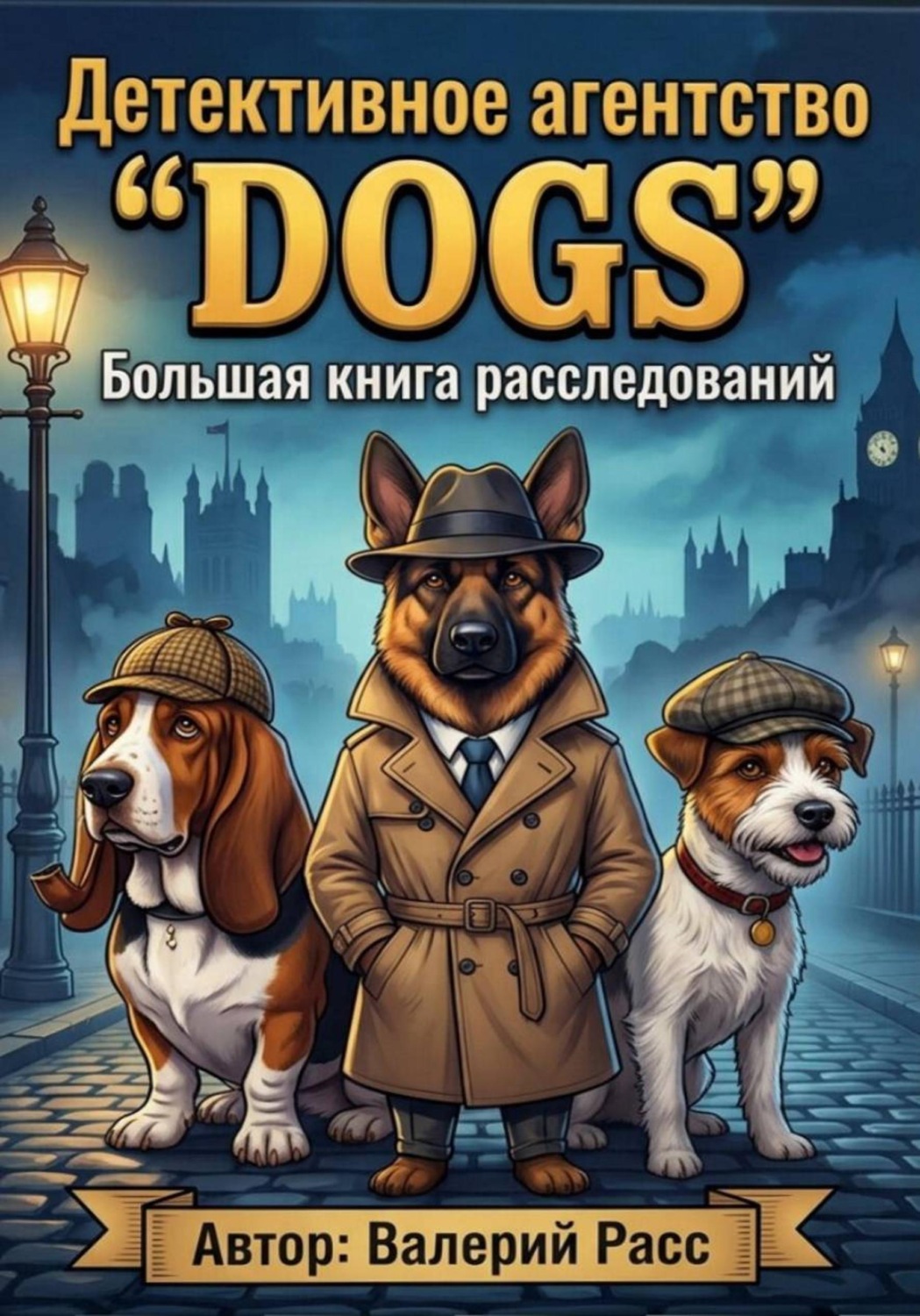 Обложка книги «Детективное агентство DOGS. Большая книга расследований»