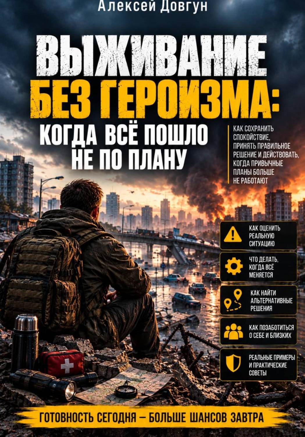 Обложка книги «Выживание без героизма: Когда всё пошло не по плану»