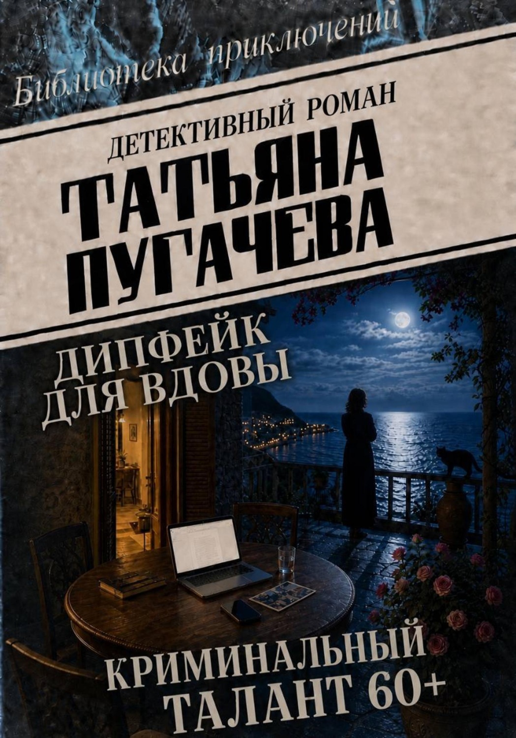 Обложка книги «Дипфейк для вдовы»