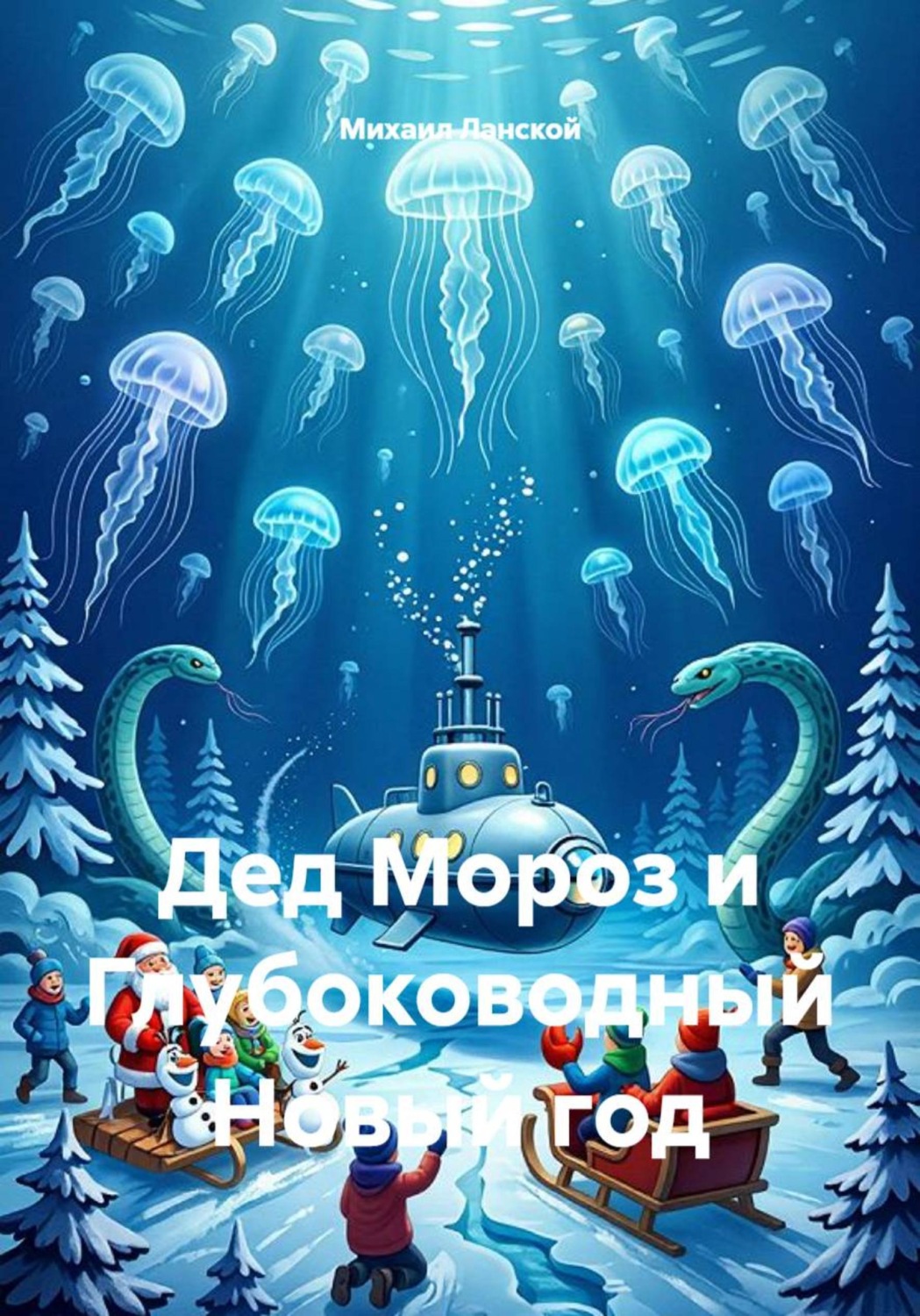 Обложка: Дед Мороз и Глубоководный Новый год