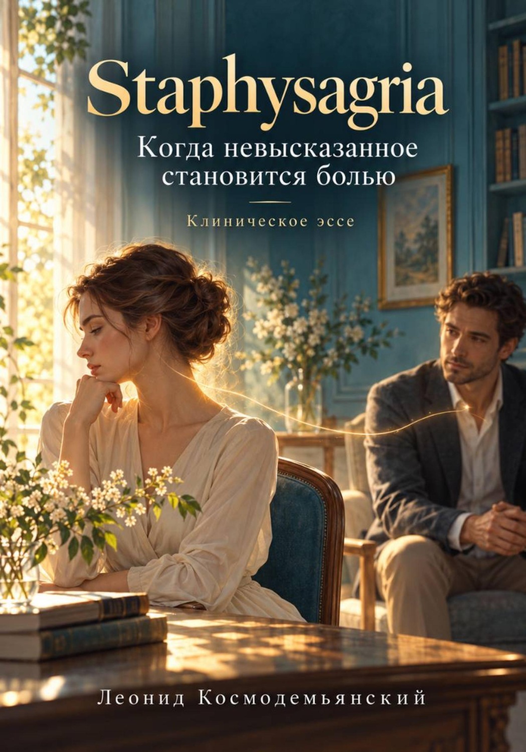 Обложка книги «Staphysagria. Когда невысказанное становится болью»