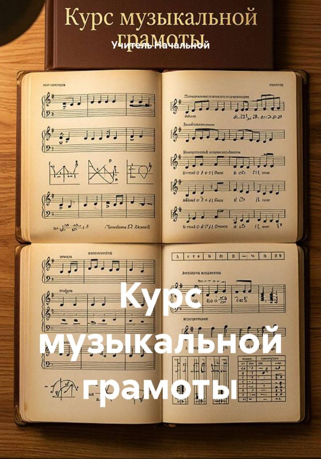 Обложка книги «Курс музыкальной грамоты»