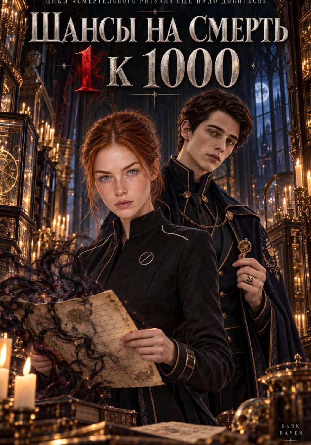 Обложка книги «Шансы на смерть 1 к 1000. Смертельного ритуала еще надо добиться_03»