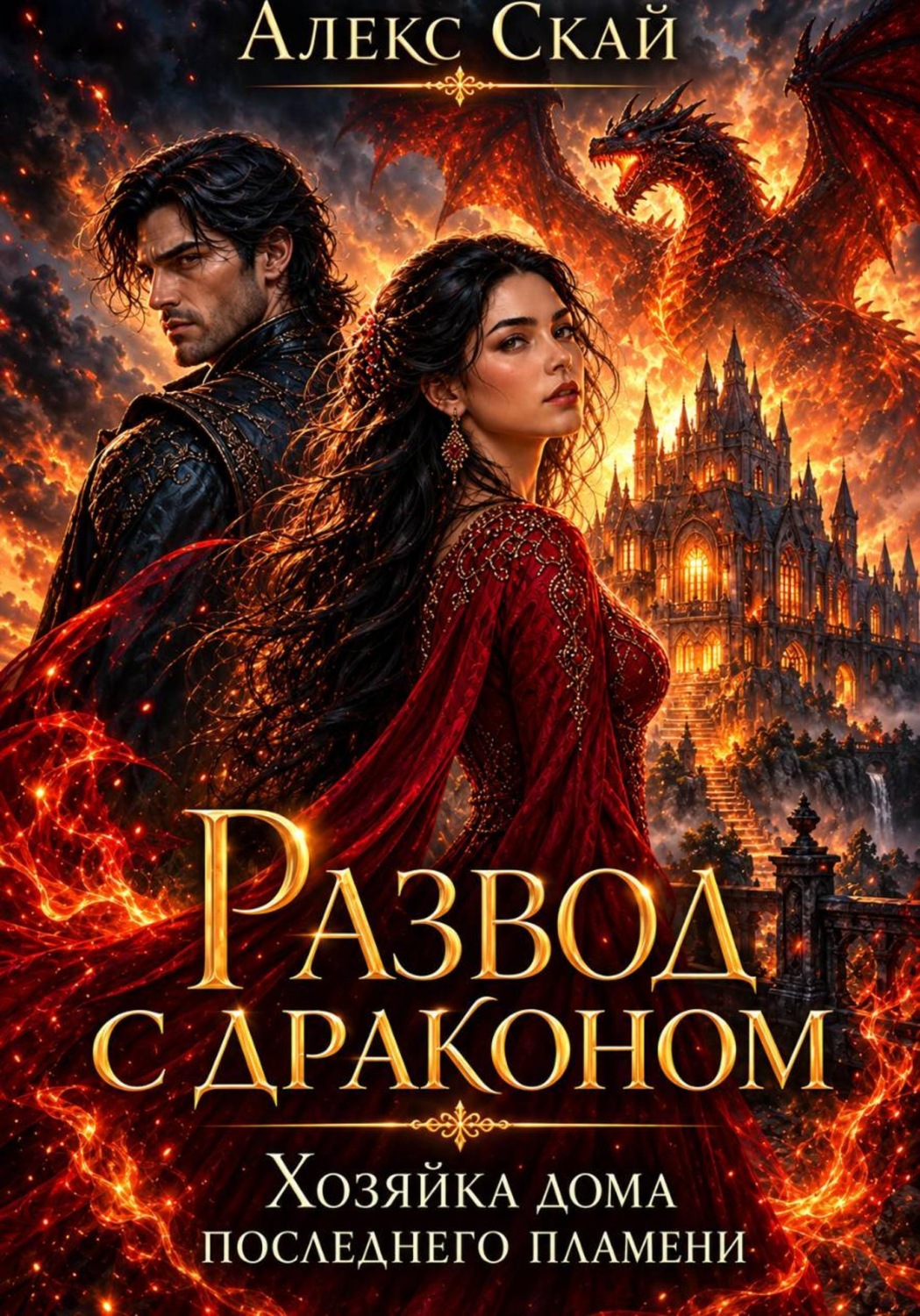 Обложка книги «Развод с драконом. Хозяйка дома последнего пламени»