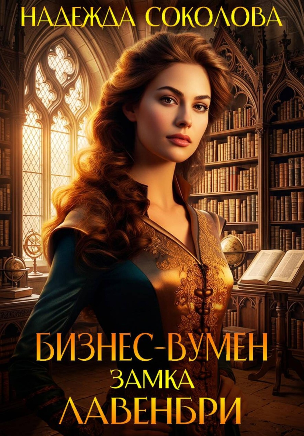 Обложка книги «Бизнес-вумен замка Лавенбри»