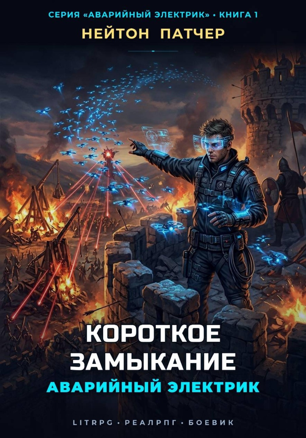 Обложка книги «Аварийный Электрик: Короткое Замыкание»