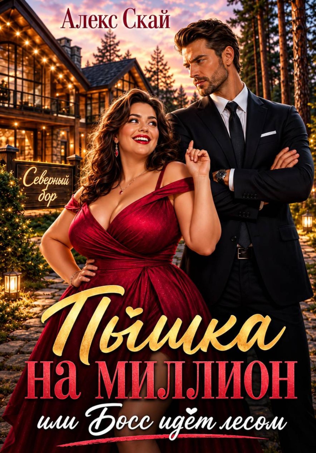Обложка книги «Пышка на миллион, или Босс идёт лесом»