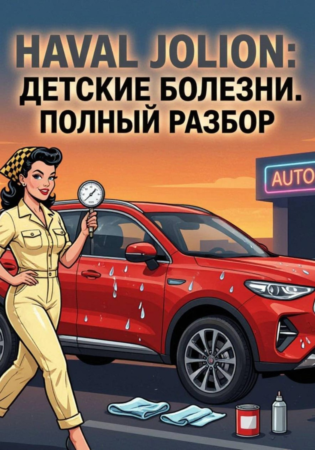 Обложка книги «Haval Jolion. Детские болезни. Полный разбор»