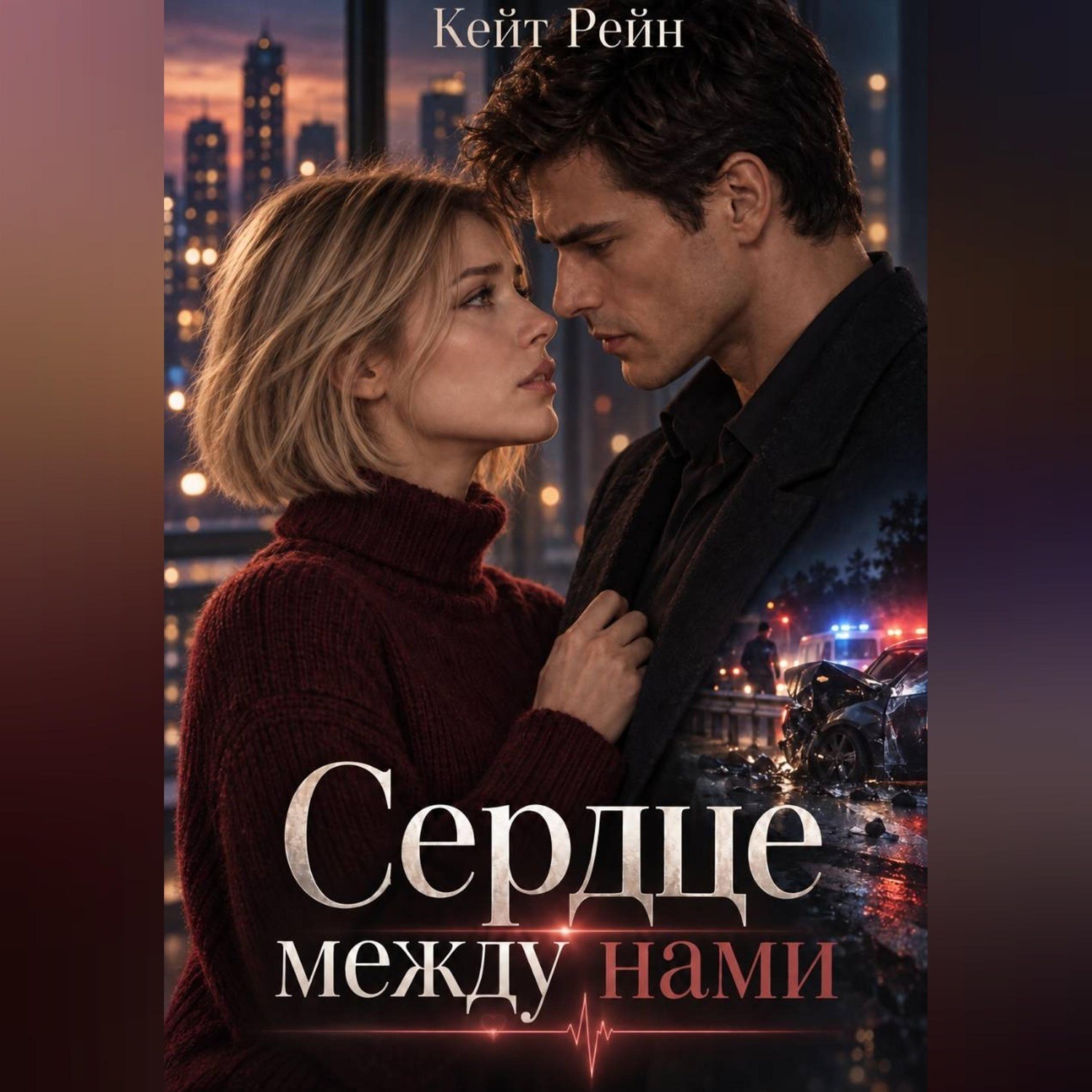 Обложка книги «Сердце между нами»