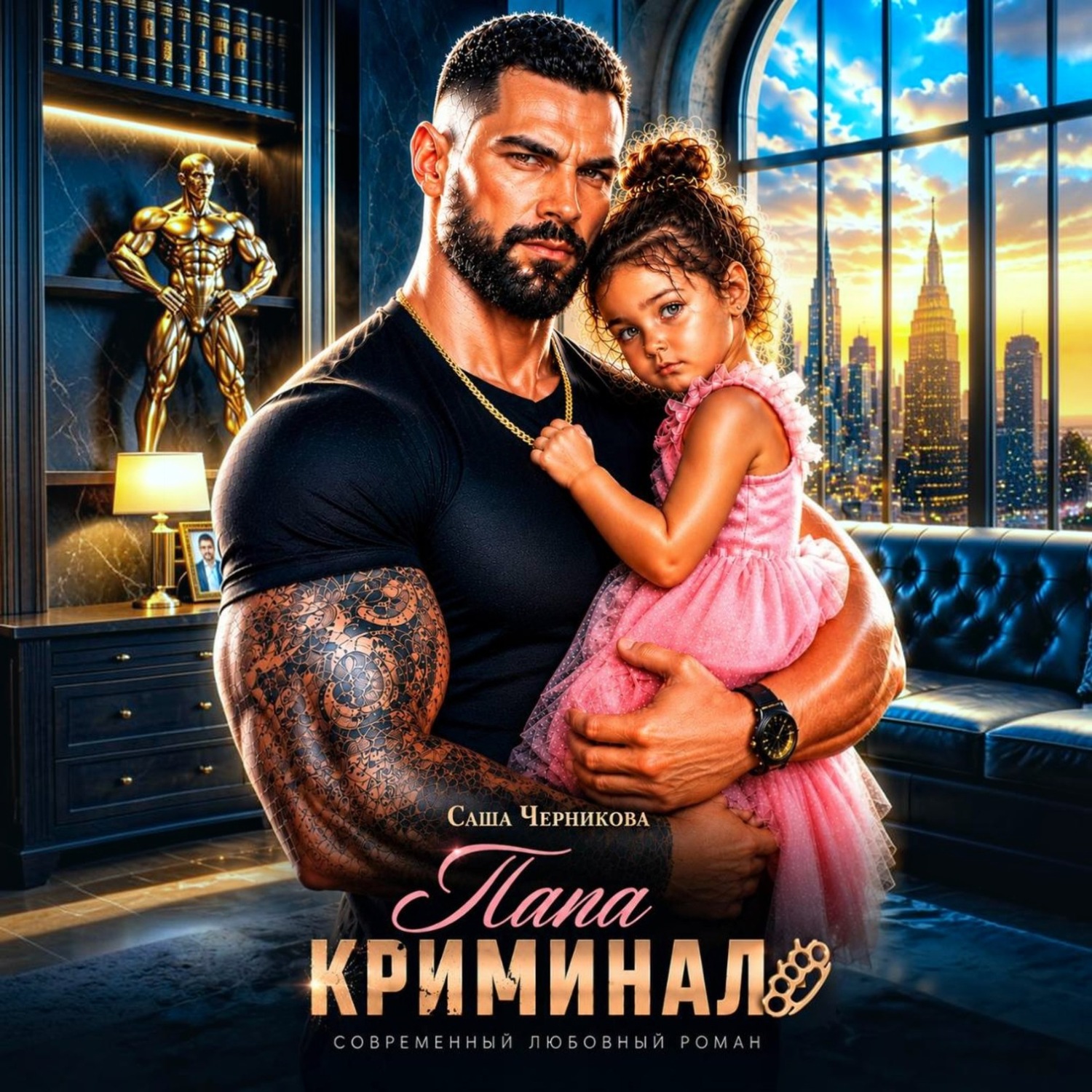 Обложка книги «Папа-криминал»