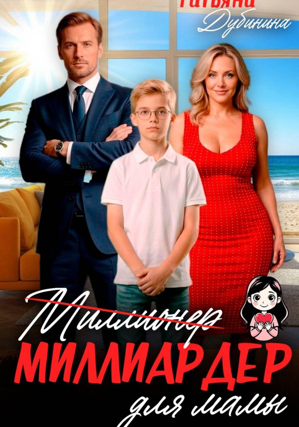 Обложка книги «Миллиардер для мамы»
