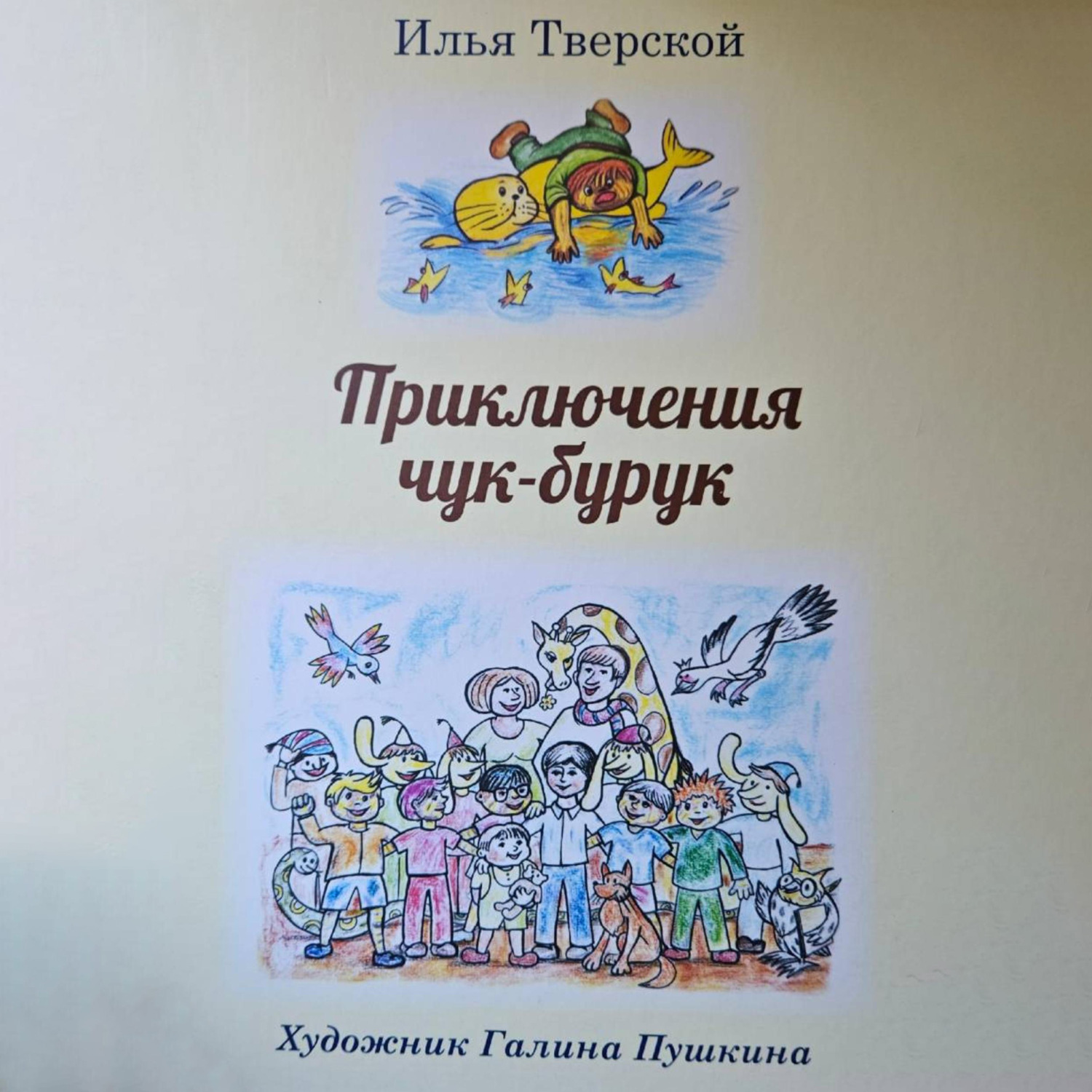 Обложка книги «Приключения чук-бурук»