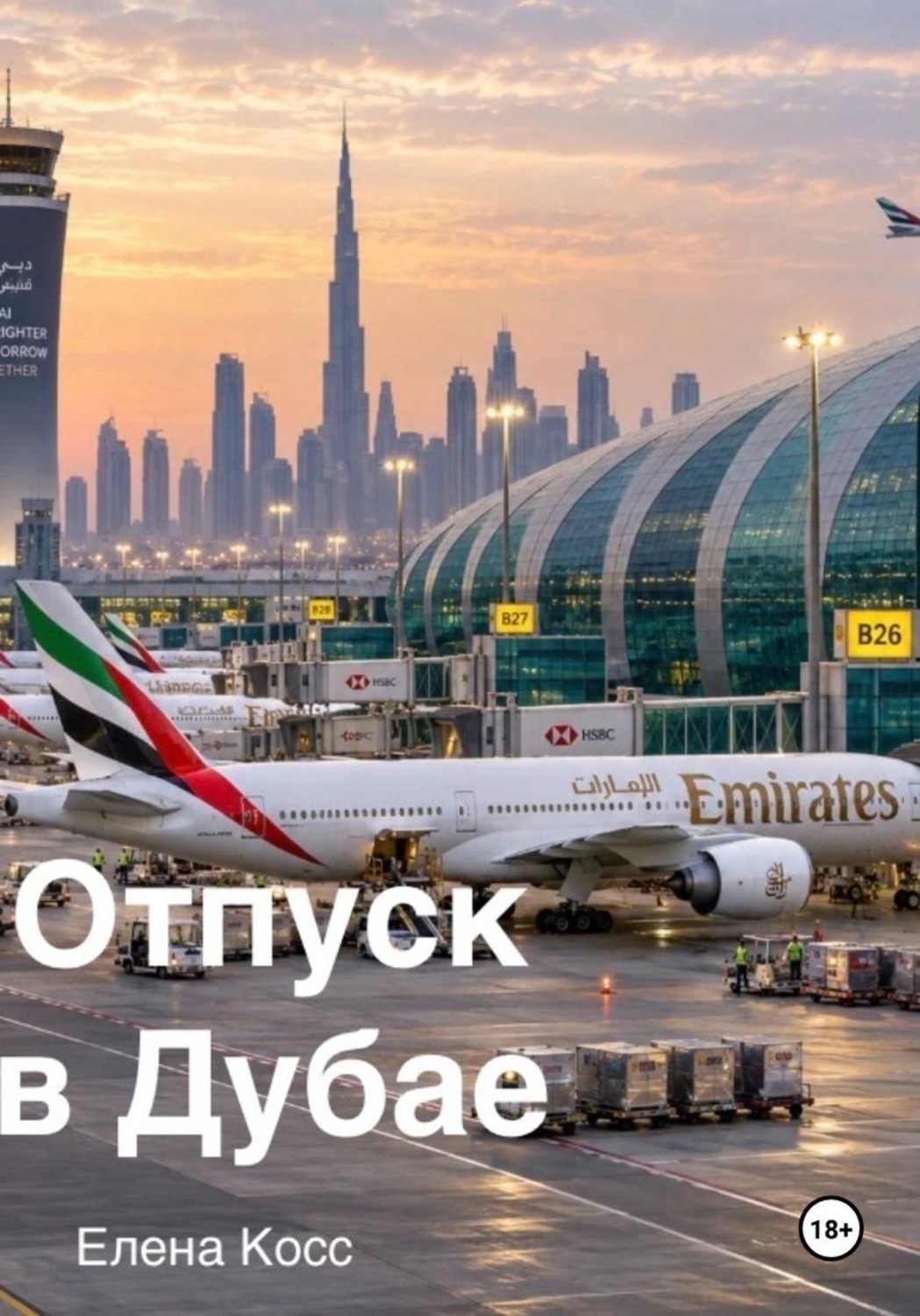 Обложка книги «Отпуск в Дубае»