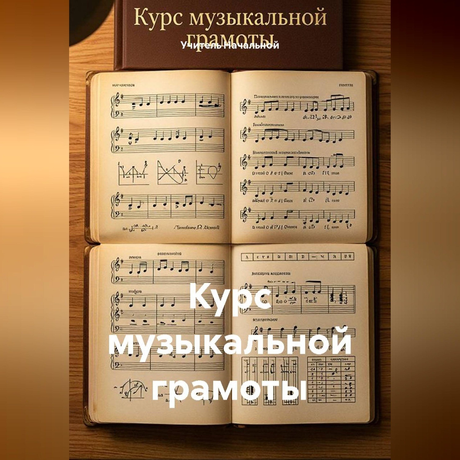 Обложка книги «Курс музыкальной грамоты»