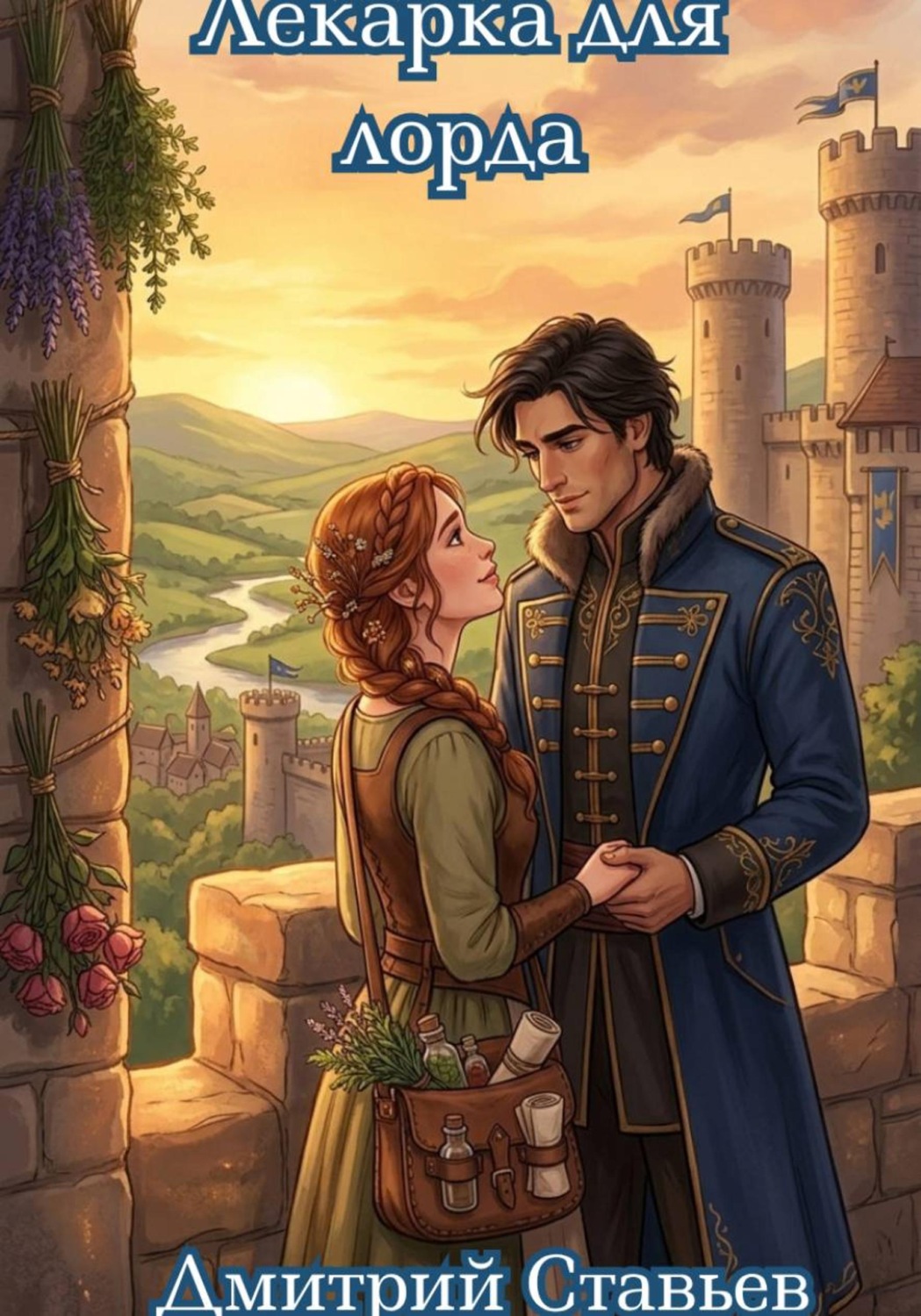 Обложка книги «Лекарка для лорда»