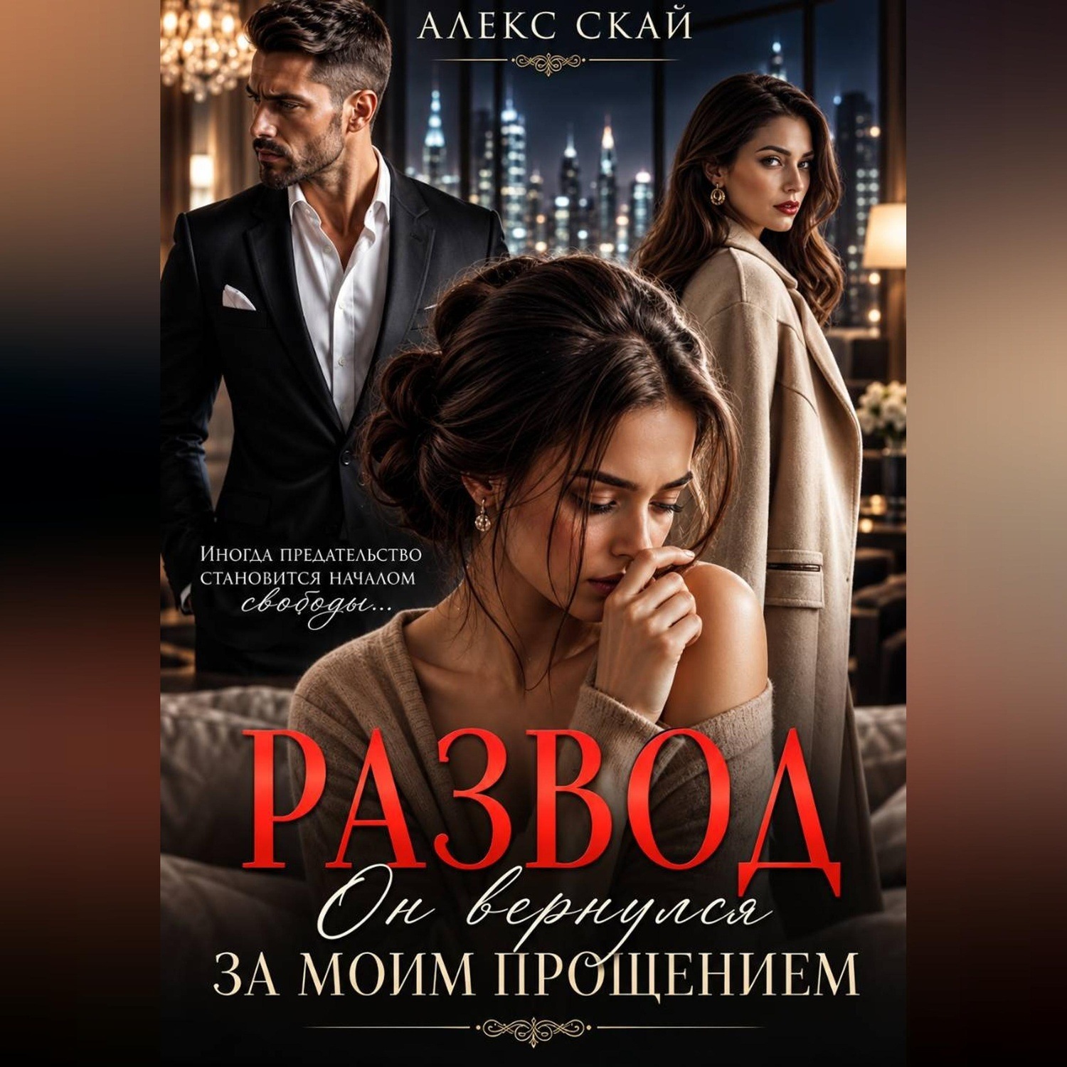 Обложка книги «Развод. Он вернулся за моим прощением»