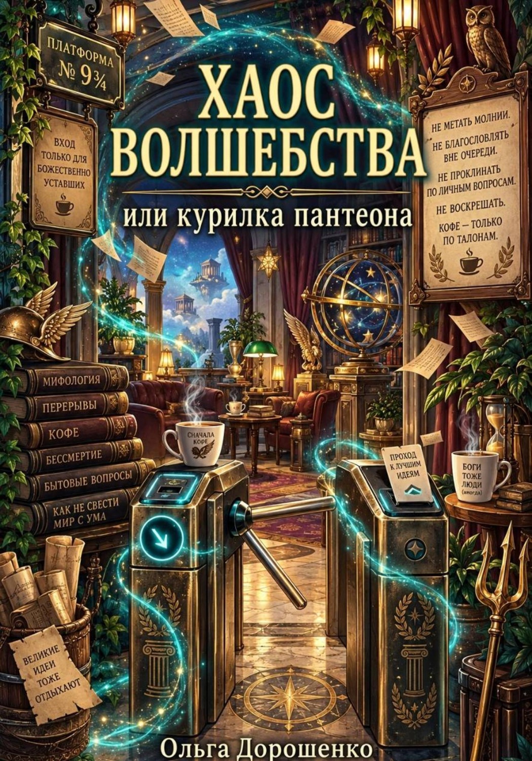 Обложка книги «Хаос волшебства или курилка пантеона»