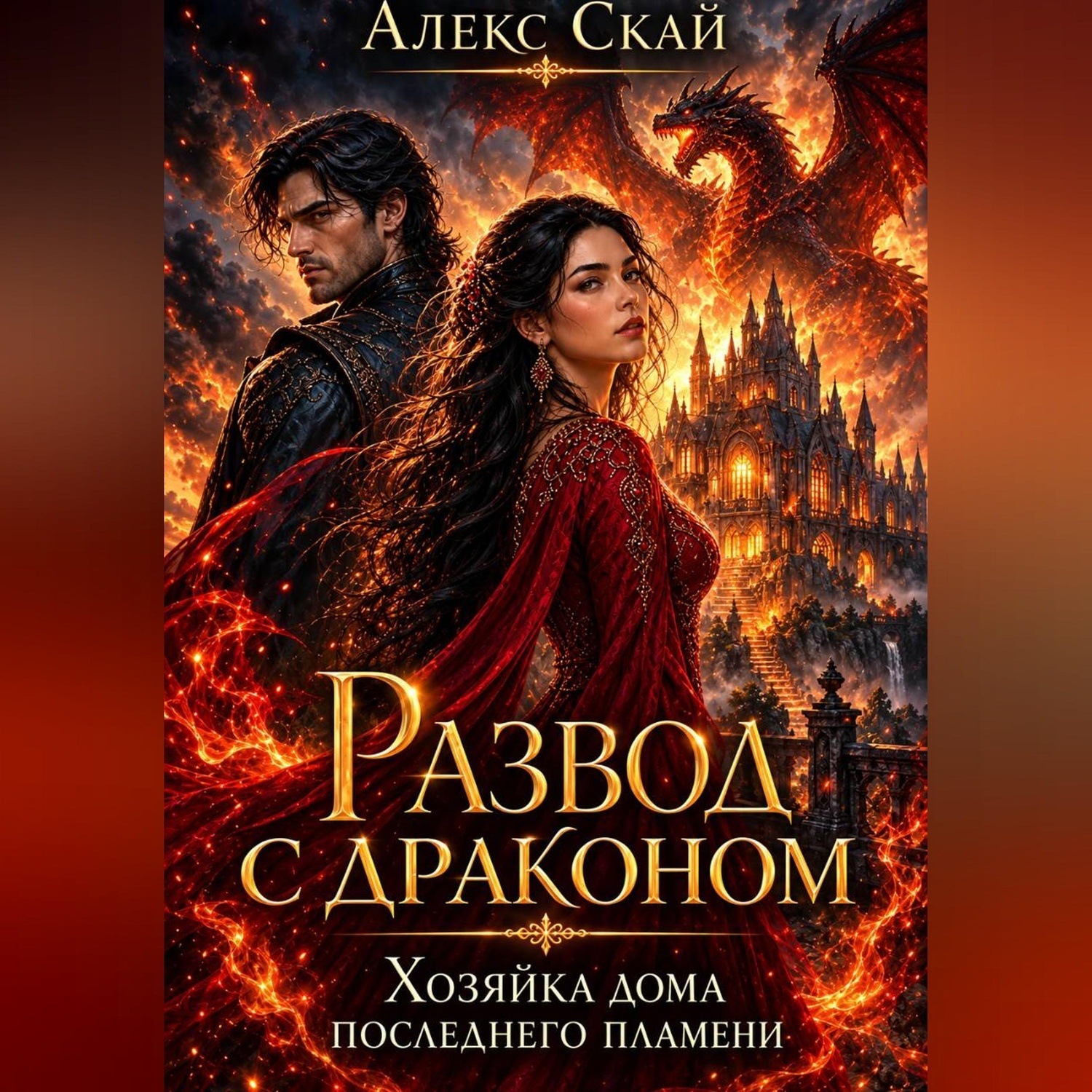 Обложка книги «Развод с драконом. Хозяйка дома последнего пламени»