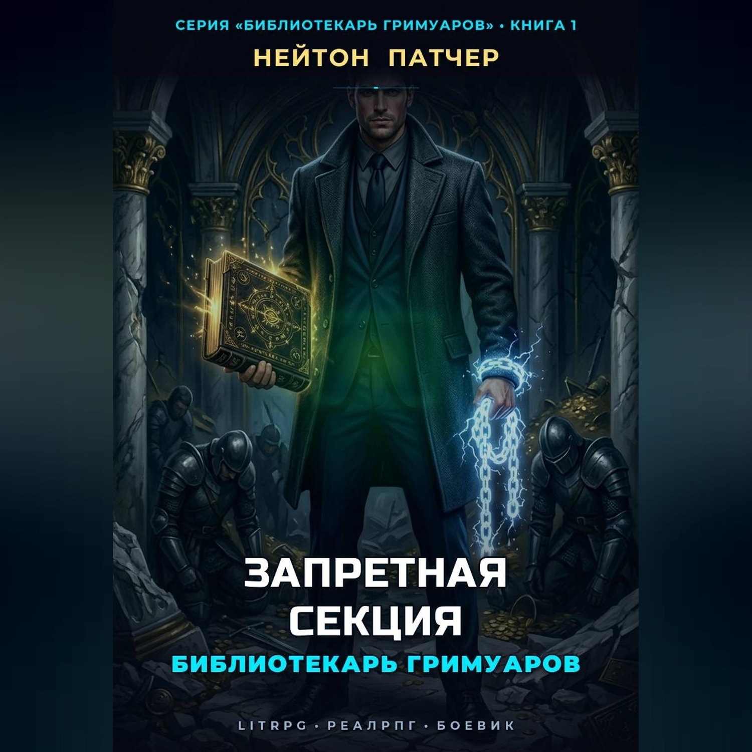 Обложка книги «Библиотекарь Гримуаров: Запретная Секция»