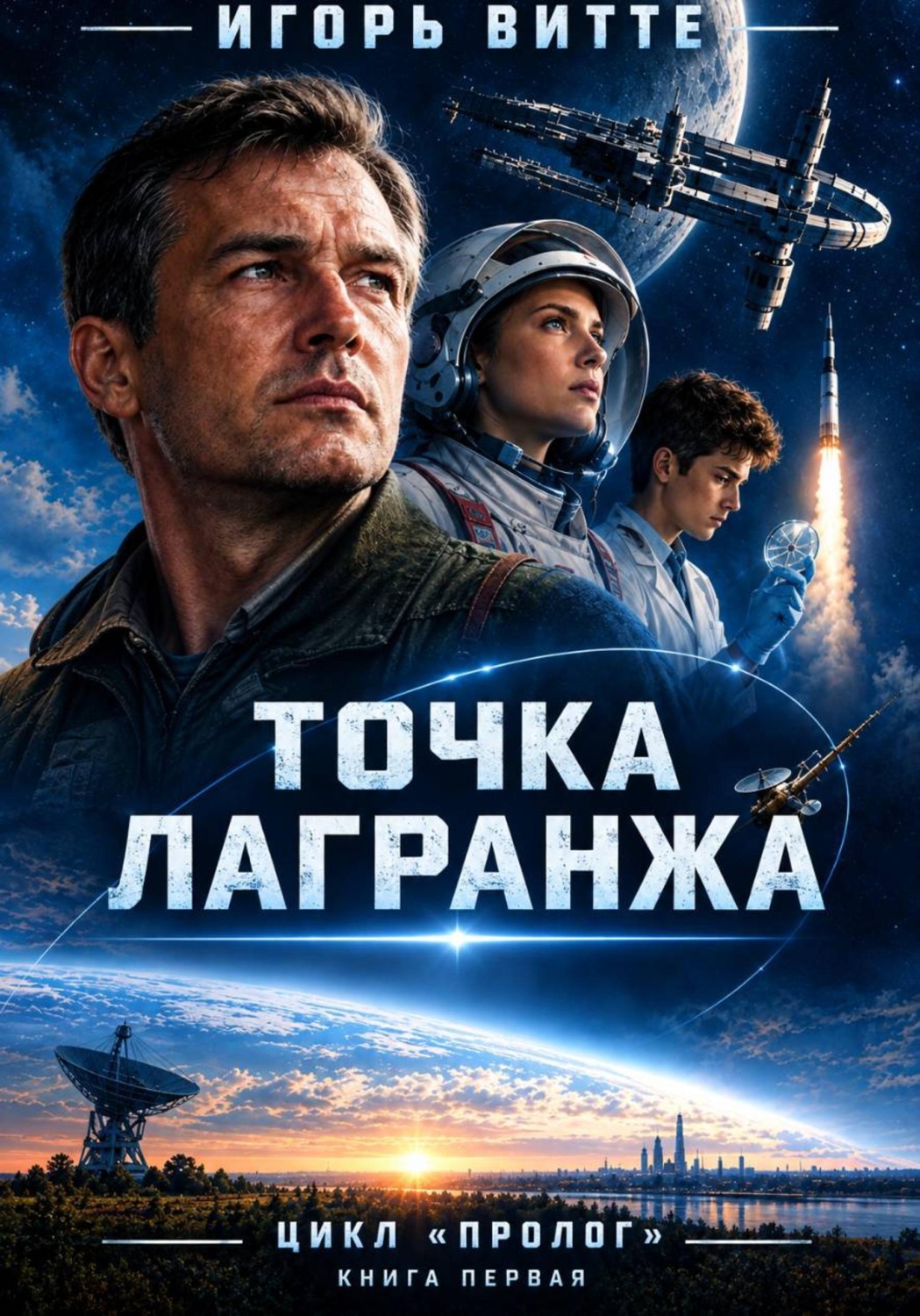 Обложка книги «Цикл: Пролог. Книга первая. Точка Лагранжа»