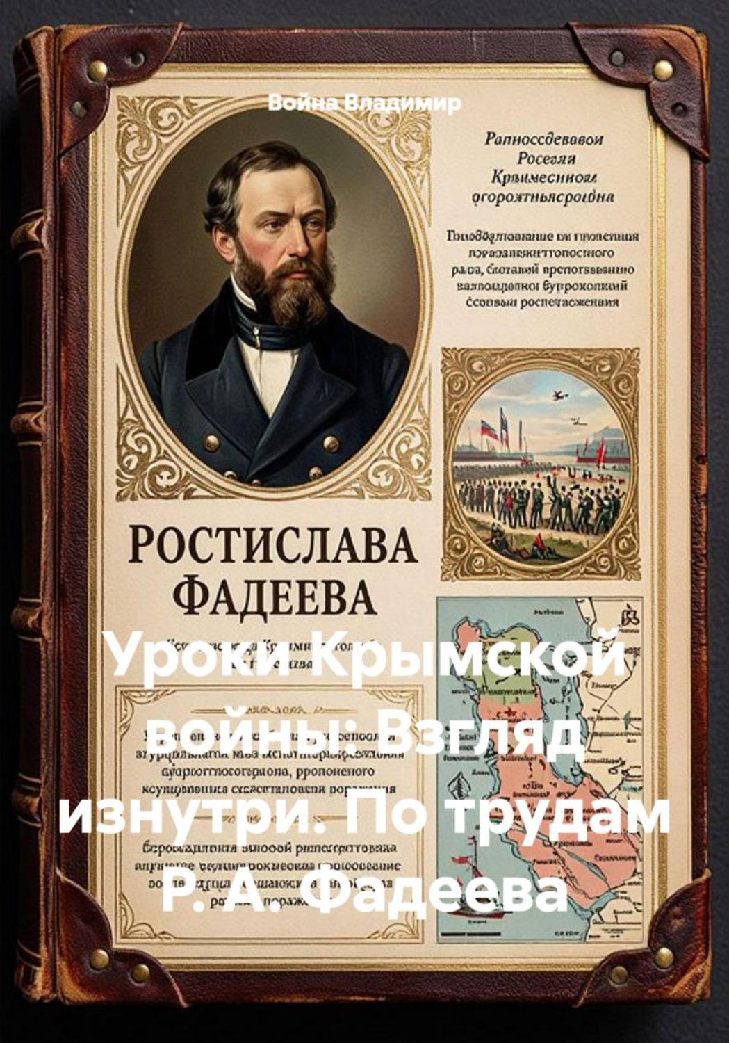 Обложка книги «Уроки Крымской войны: Взгляд изнутри. По трудам Р. А. Фадеева»