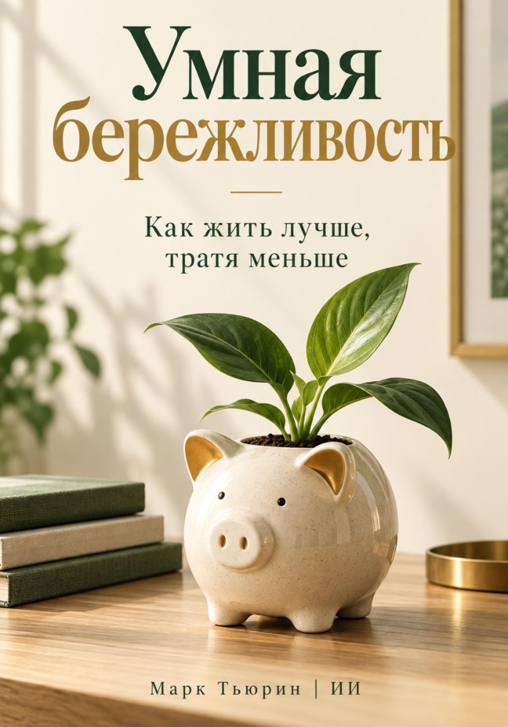 Обложка книги «Умная бережливость. Как жить лучше, тратя меньше»