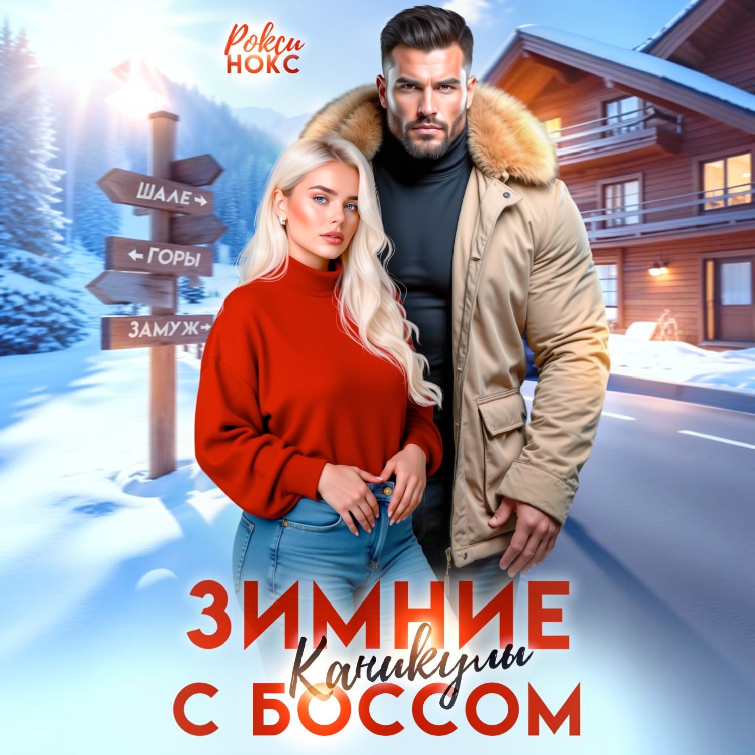 Обложка книги «Зимние каникулы с боссом»