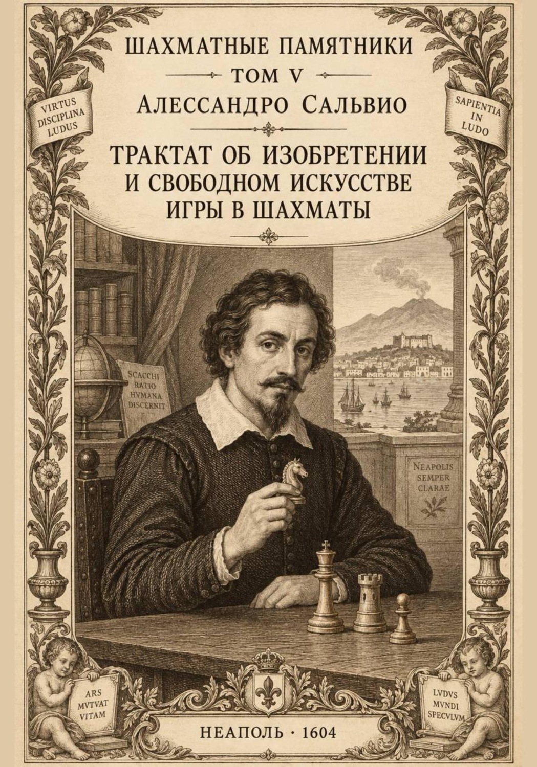Обложка книги «Трактат об изобретении и свободном искусстве игры в шахматы»
