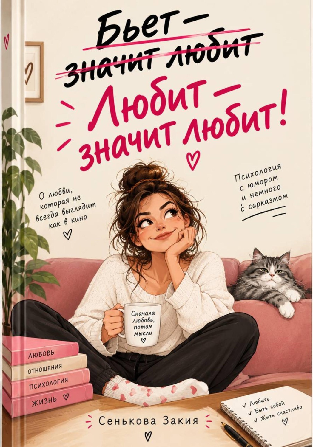 Обложка книги «Бьет — значит любит. Любит — значит любит!»