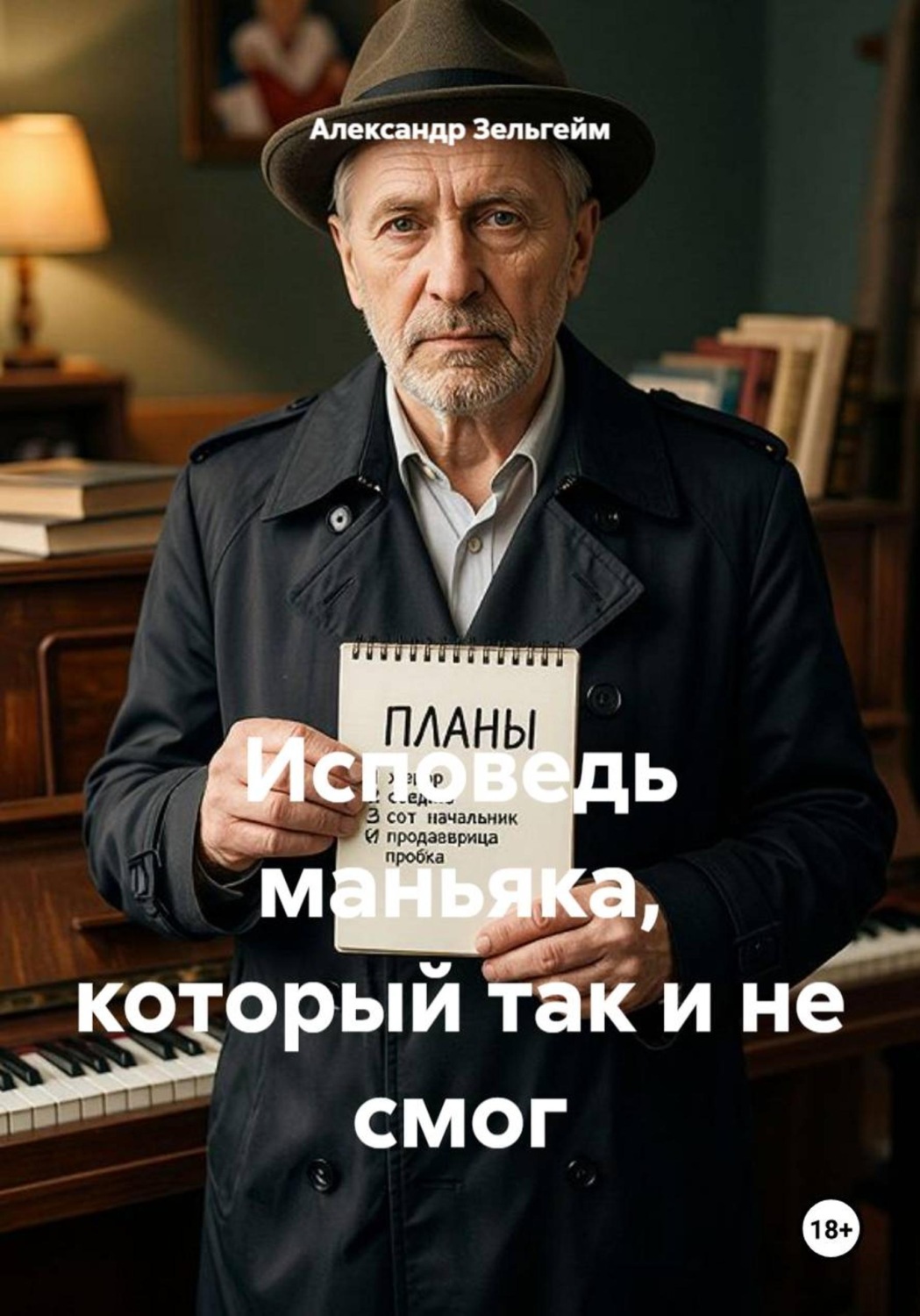 Обложка книги «Исповедь маньяка, который так и не смог»