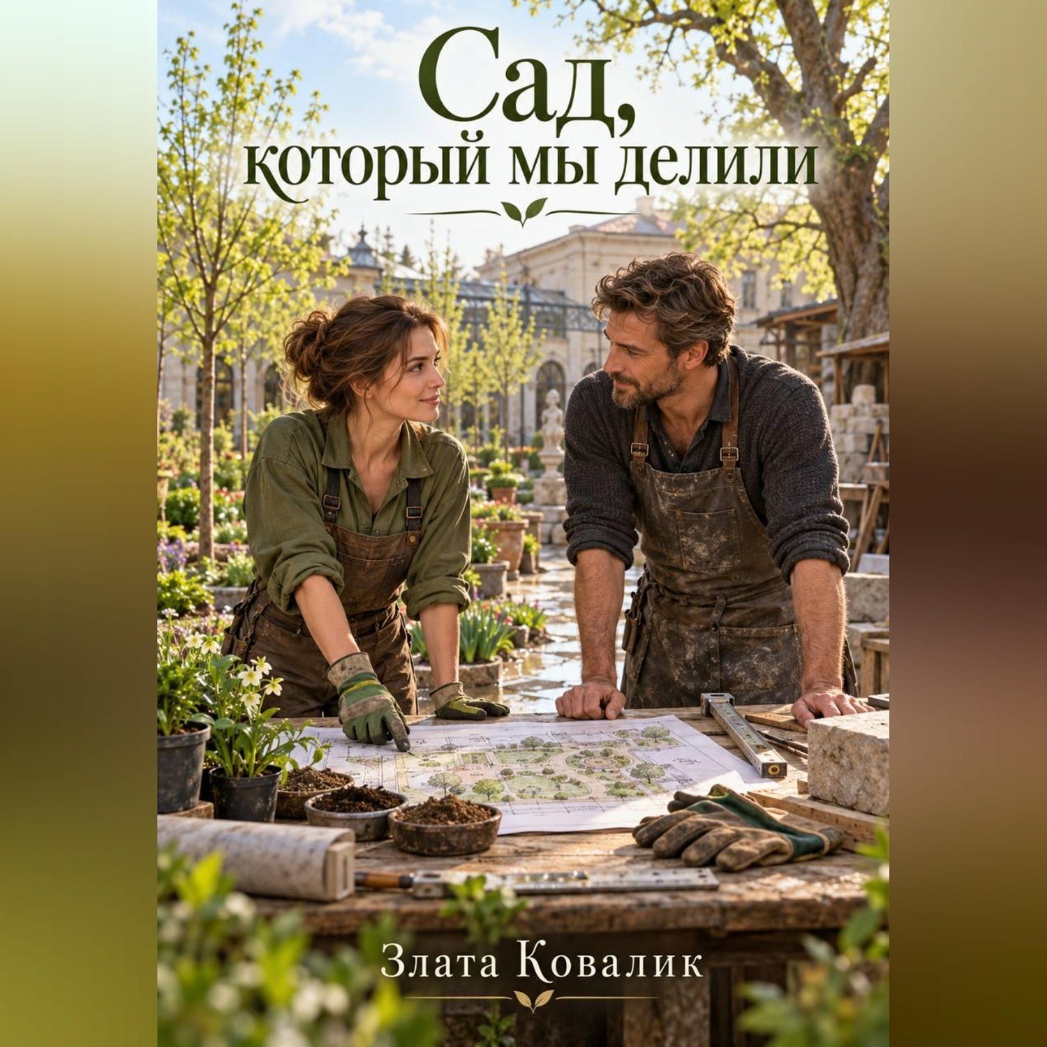 Обложка книги «Сад, который мы делили»