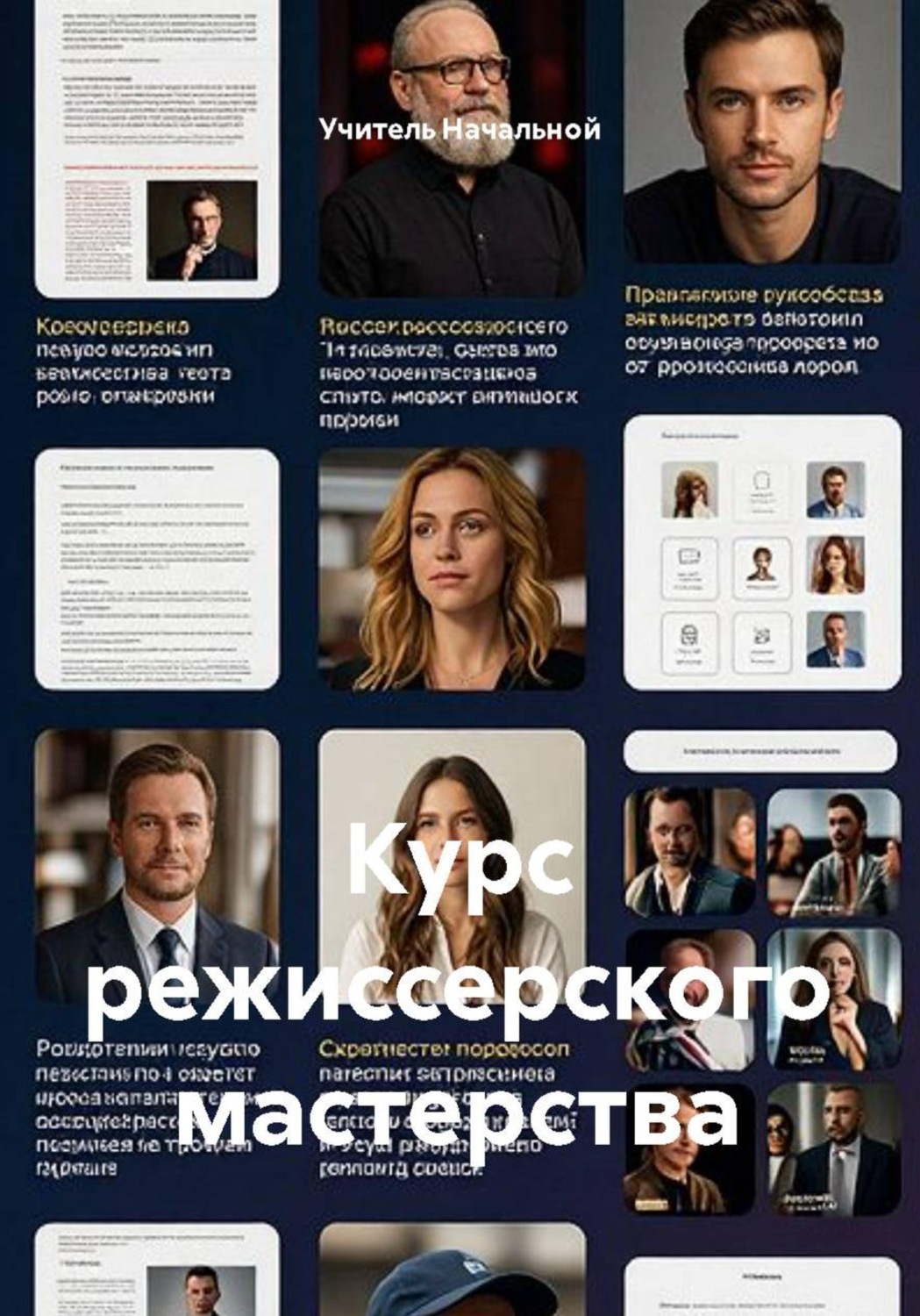 Обложка книги «Курс режиссерского мастерства»